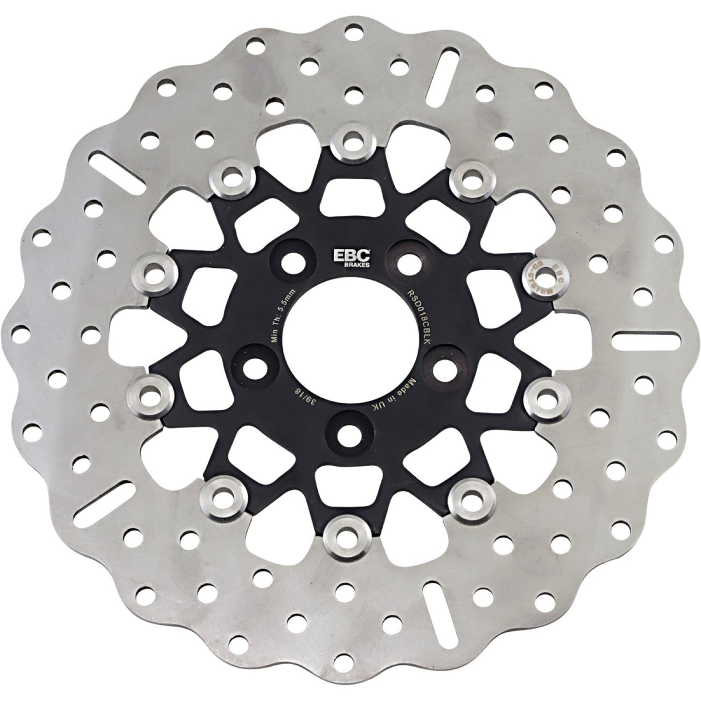 EBC Brake Rotor - Black RSD018CBLK | Brake Rotors   Street