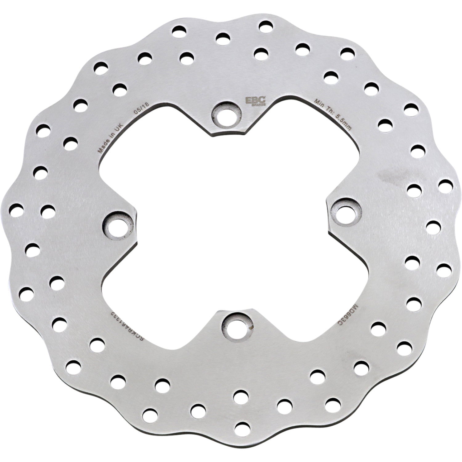 EBC Brake Rotor - Triumph MD663C | Brake Rotors   Street
