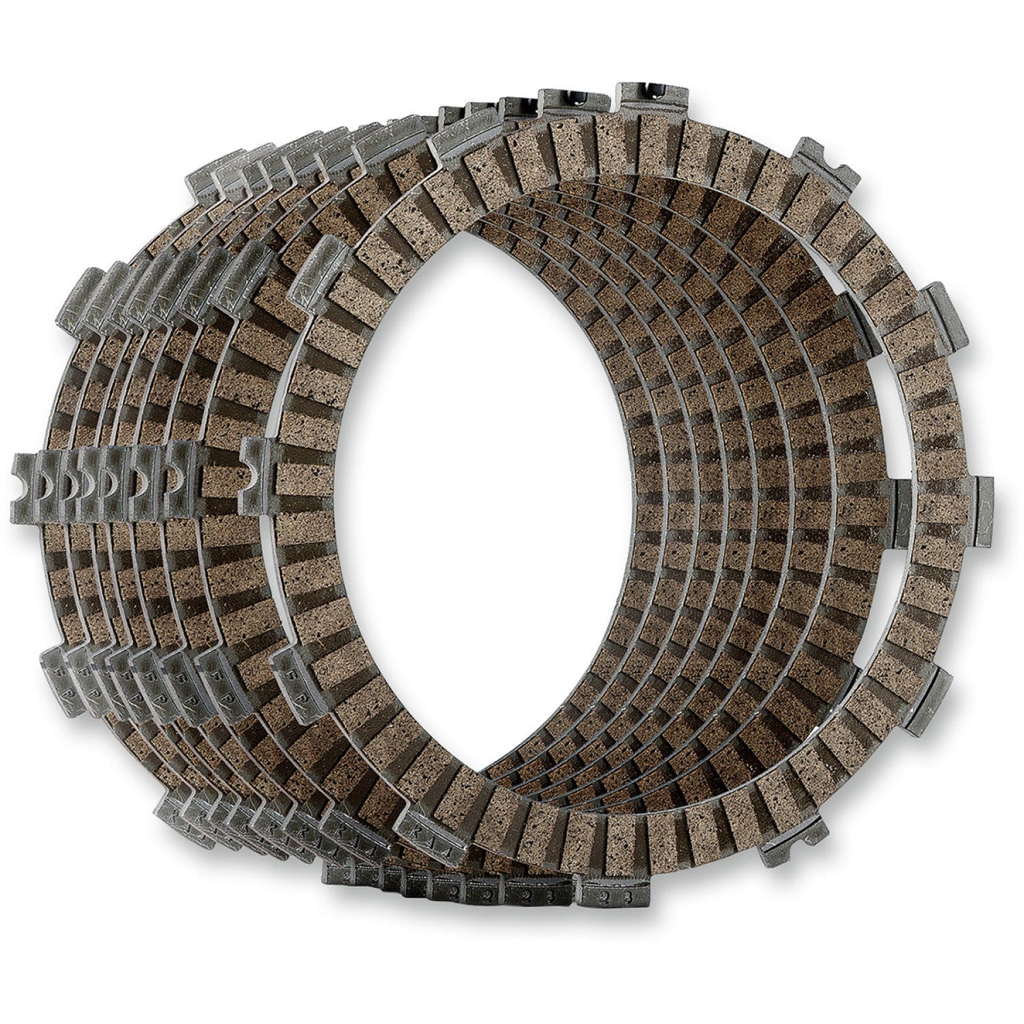 HINSON RACING Clutch Plate Kit - Fiber FP014-7-001 by Hinson Racing Clutch Plates & Springs