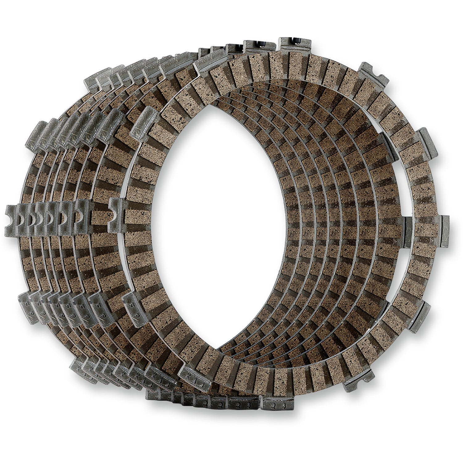 HINSON RACING Clutch Plate Kit - Fiber FP014-7-001 by Hinson Racing Clutch Plates & Springs