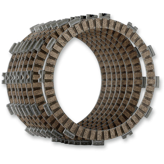 HINSON RACING Clutch Plate Kit - Fiber FP014-7-001 by Hinson Racing Clutch Plates & Springs