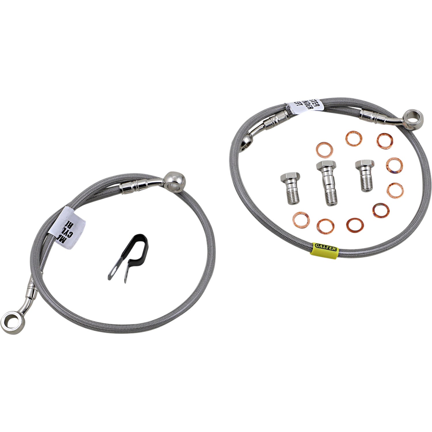 Galfer Brake Line - Stainless Steel FK003D252-2 | Brake Lines Hoses Stainless Steel