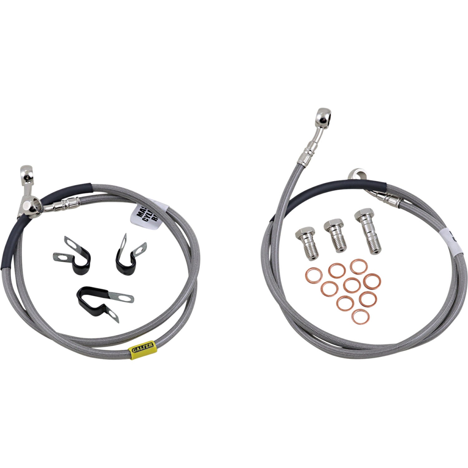 Galfer Brake Line - Stainless Steel FK003D327-2 | Brake Lines Hoses Stainless Steel