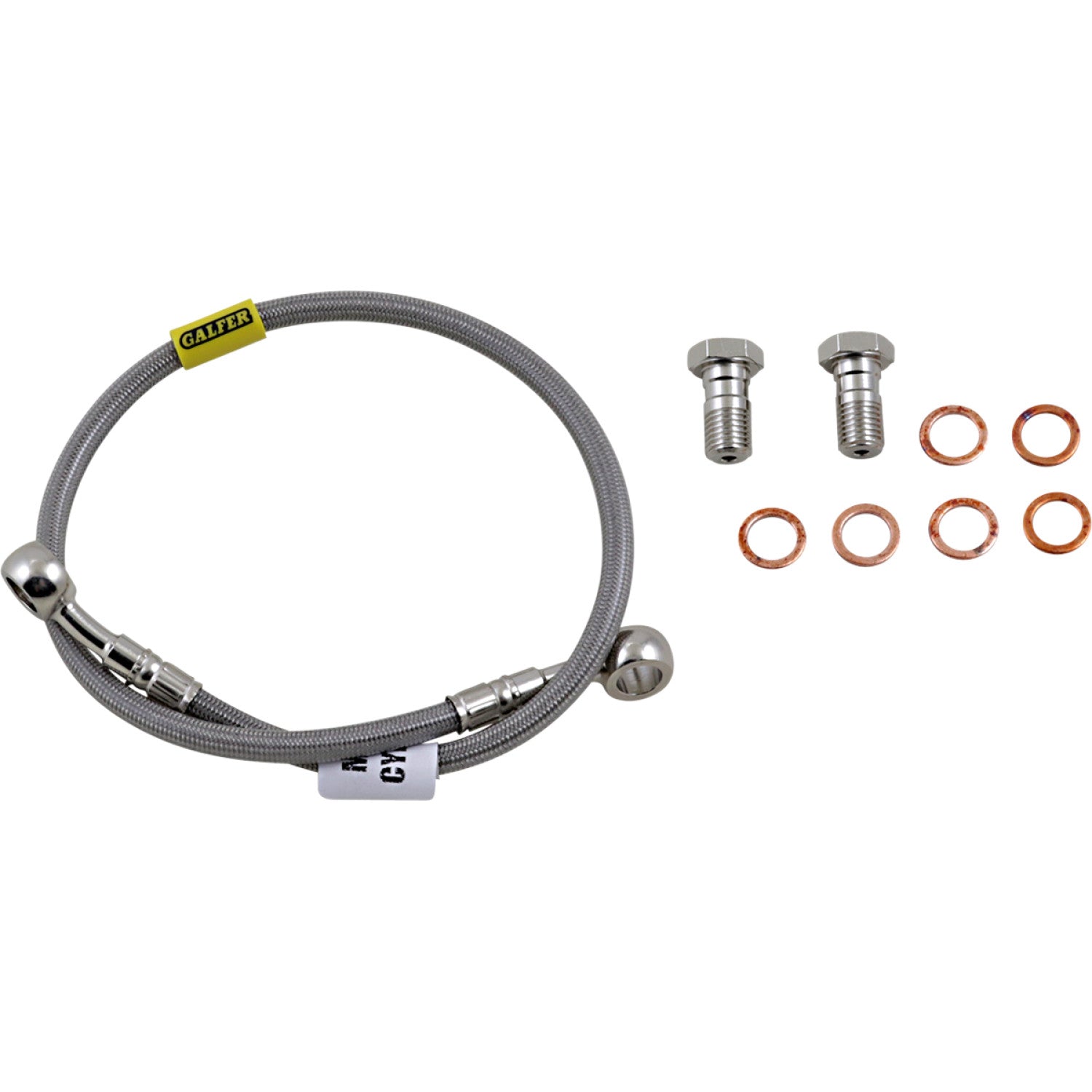 Galfer Brake Line - Stainless Steel FK003D424R | Brake Lines Hoses Stainless Steel