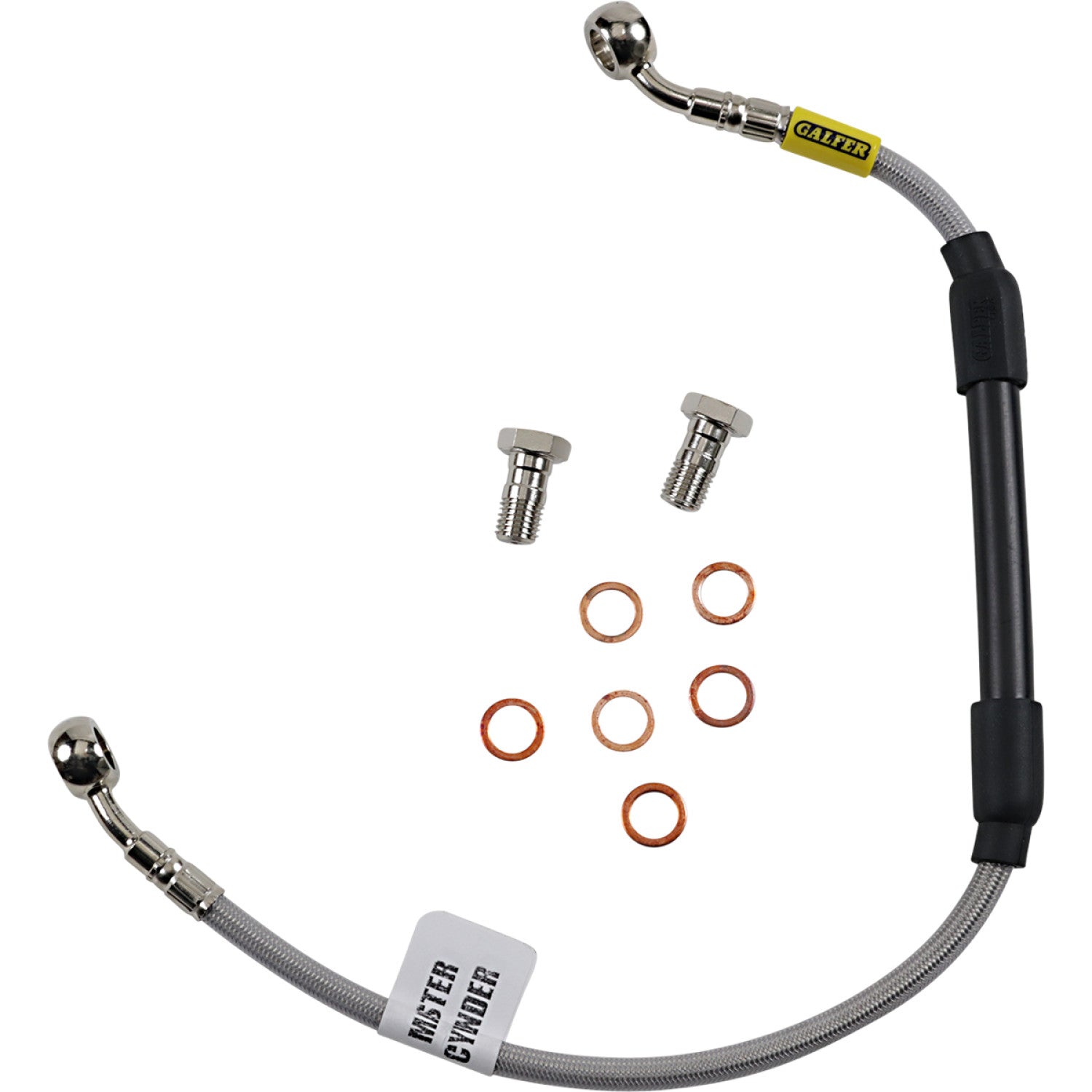 Galfer Brake Line - Stainless Steel FK003D791R | Brake Lines Hoses Stainless Steel