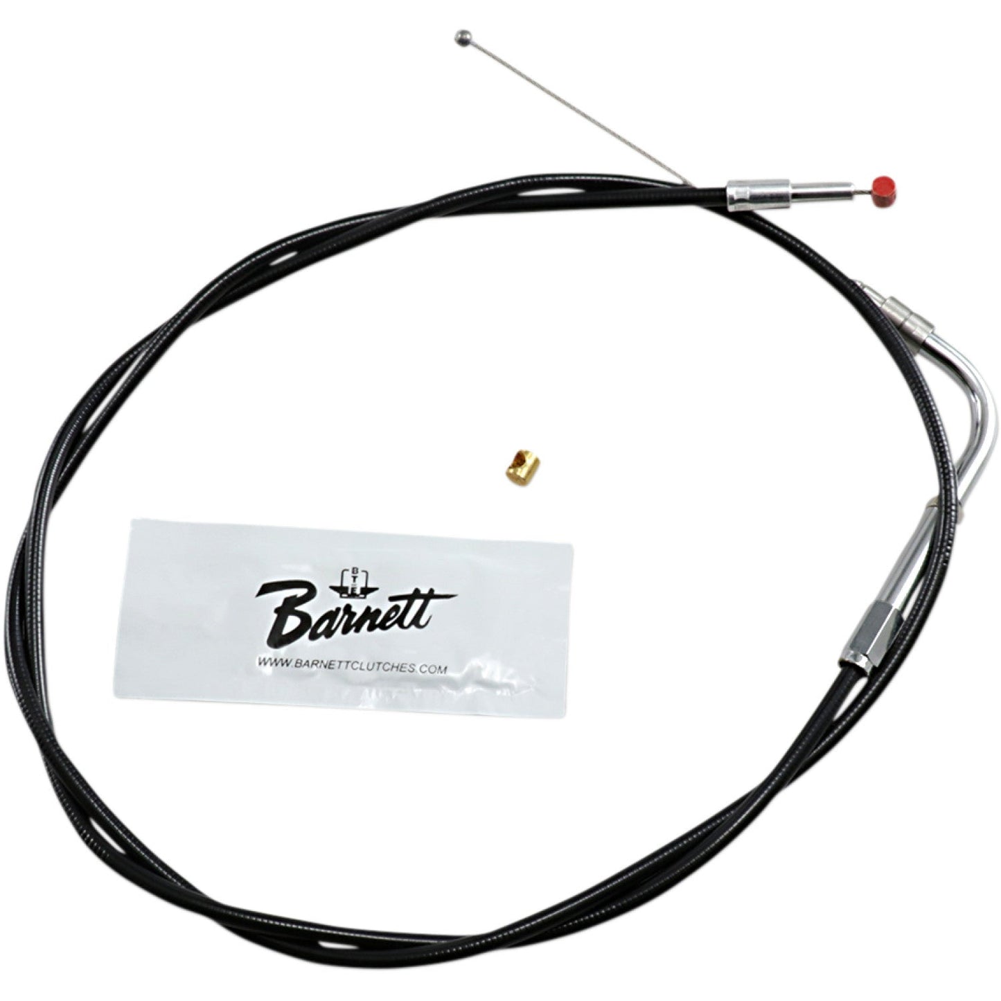 Barnett Black Vinyl Throttle Cable - +3" 101-30-30016-03 | Cables Throttle