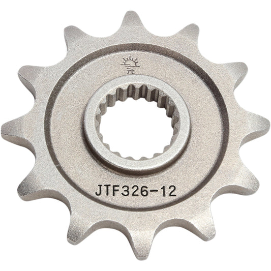 JT SPROCKETS Counter Shaft Sprocket - 12-Tooth JTF326.12 by JT Countershaft Sprockets   Steel