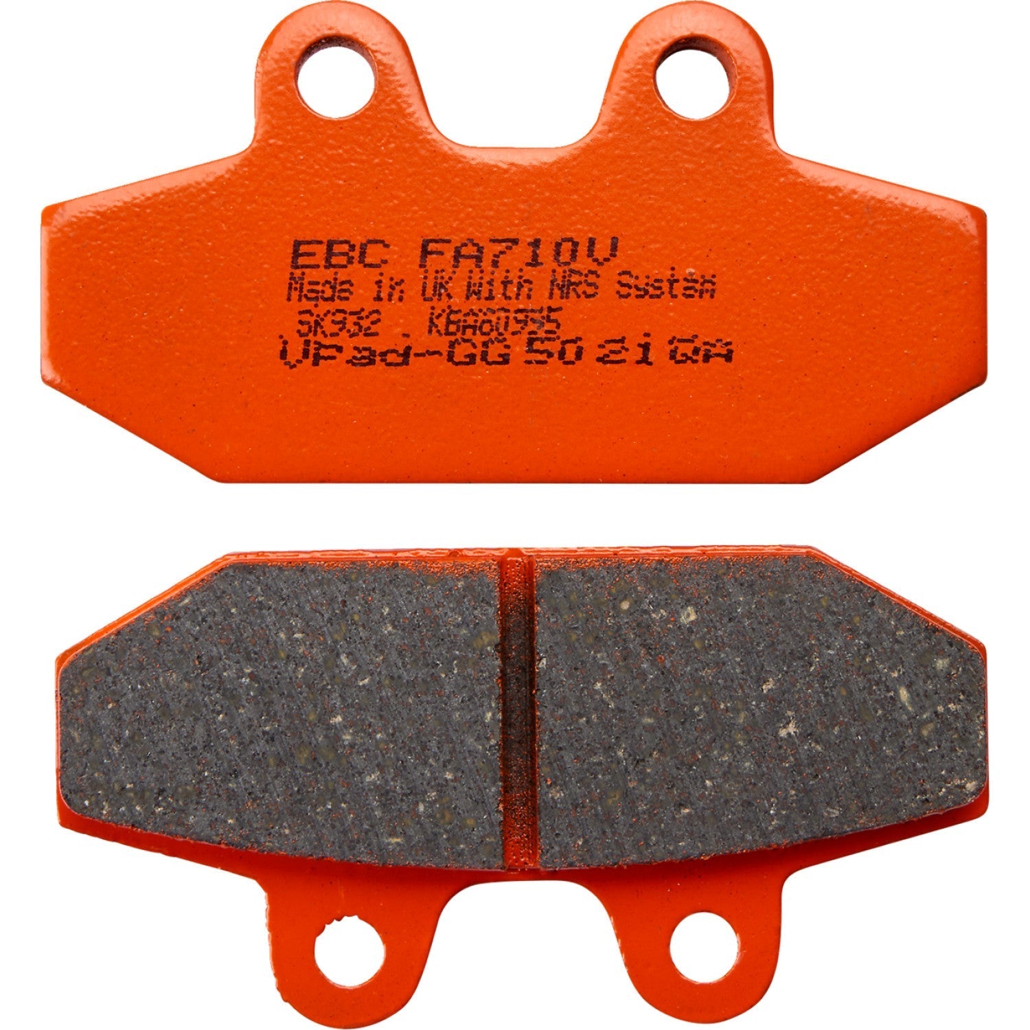 EBC Brake Pads - Softail - FA710V FA710V | Brake Pads   Sintered Metal