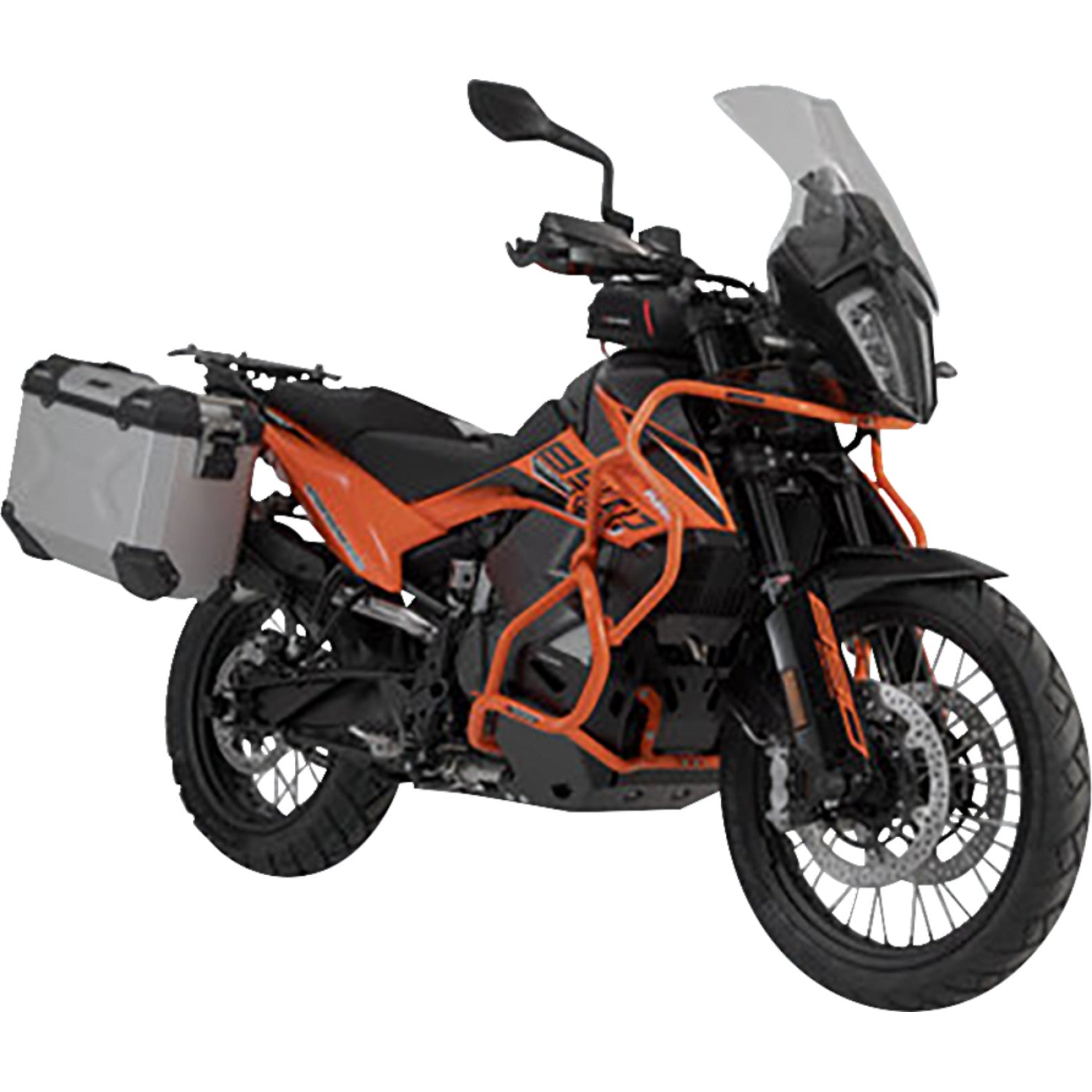 SW-Motech TRAX ADV Aluminum Case System - Silver - KTM Adventure 790/890/SMT 890 '19-'24 KFT.04.521.70001/S | Luggage Group