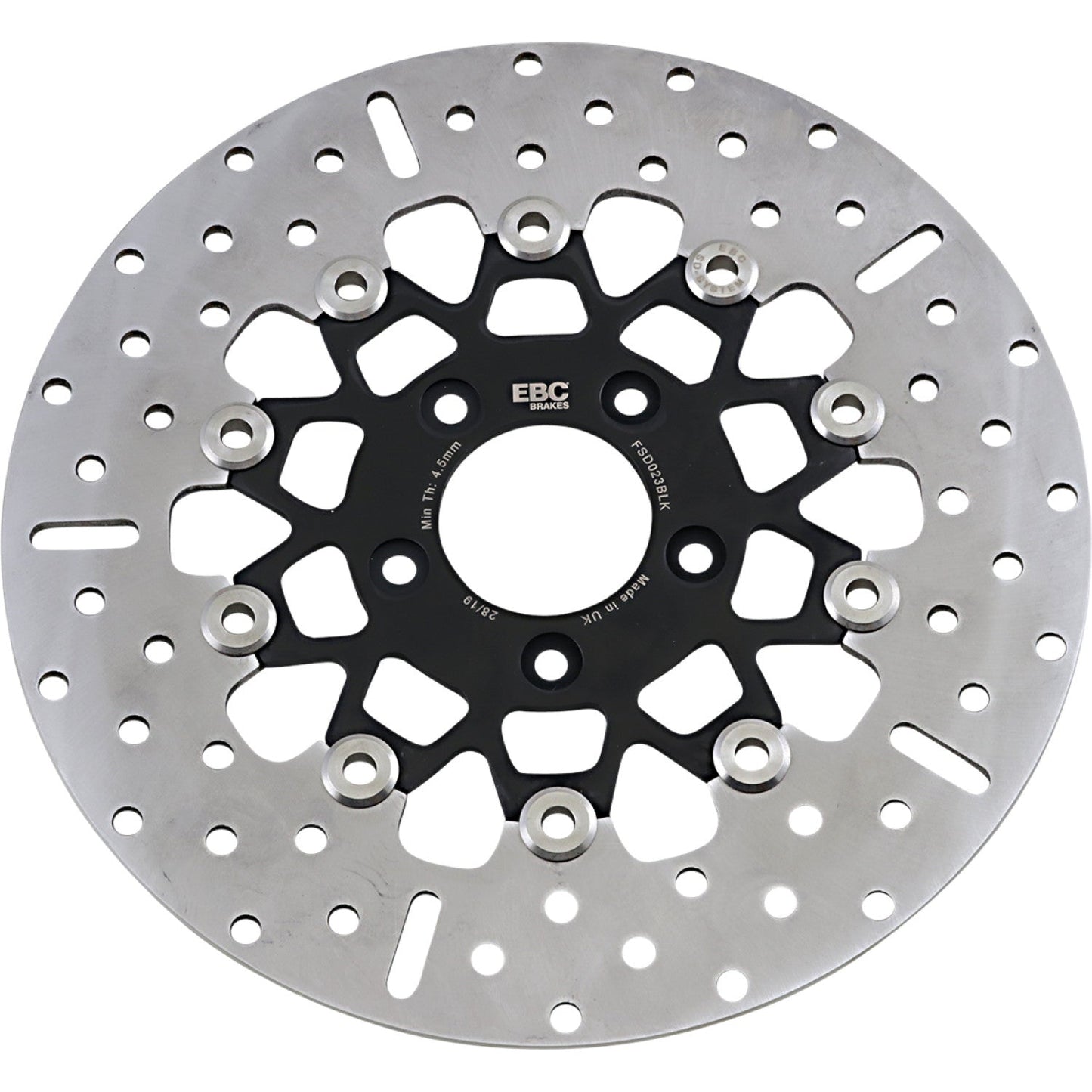 EBC Brake Rotor - Black Carrier FSD023BLK | Brake Rotors   Street