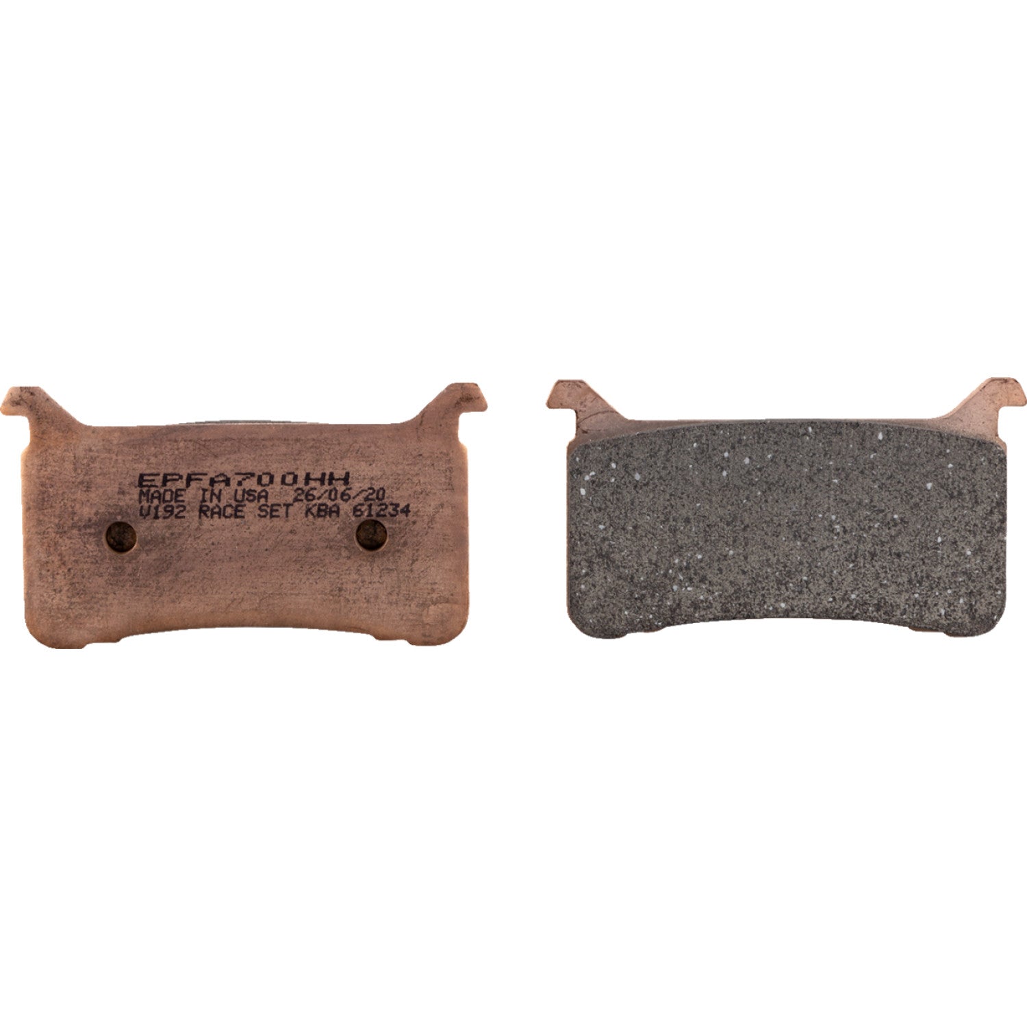 EBC Brake Pads - Honda - EPFA700HH EPFA700HH | Brake Pads   Sintered Metal