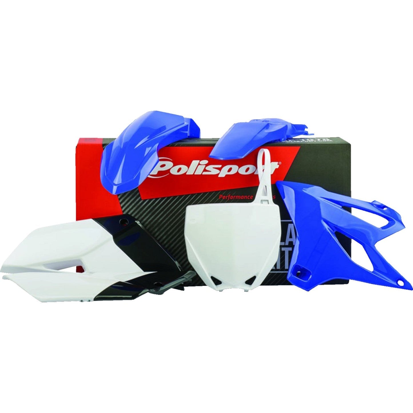 POLISPORT Complete Body Kit - OEM Blue/White/Black - YZ 85 90661 by Polisport