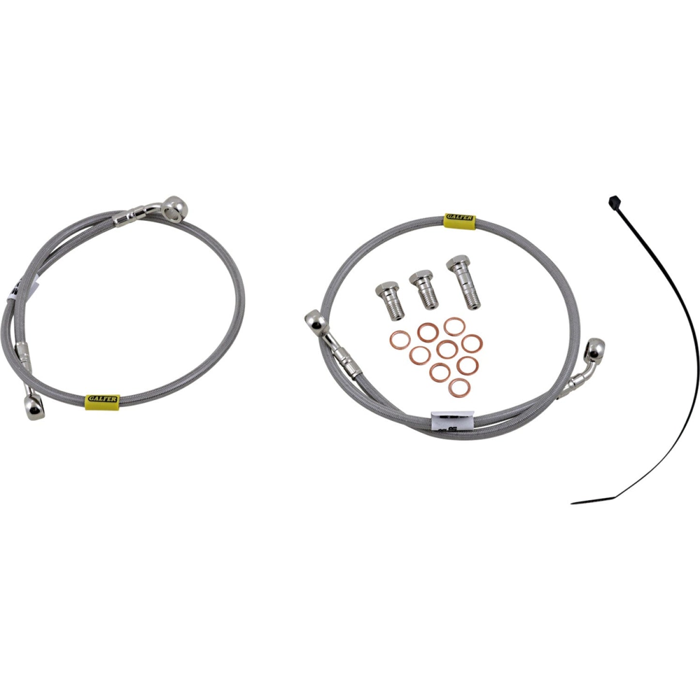 Galfer Brake Line - Stainless Steel FK003D417-2 | Brake Lines Hoses Stainless Steel