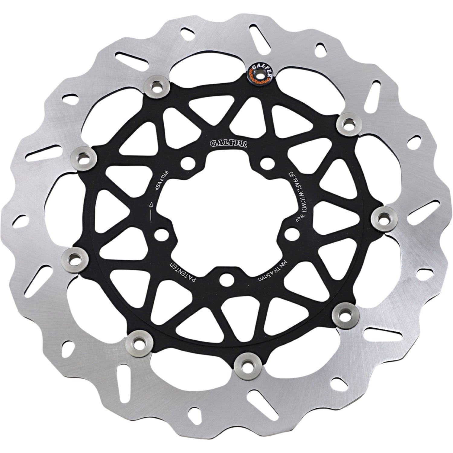 Galfer Front Rotor DF194CWD | Brake Rotors   Street