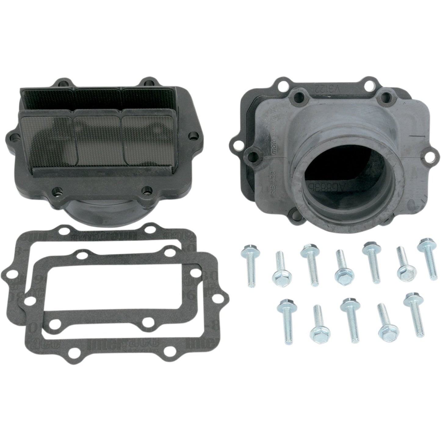VFORCE/MOTO TASSINARI V-Force 3 Reed Valve Set with Intake Boot - Ski-Doo V3126-873B-2