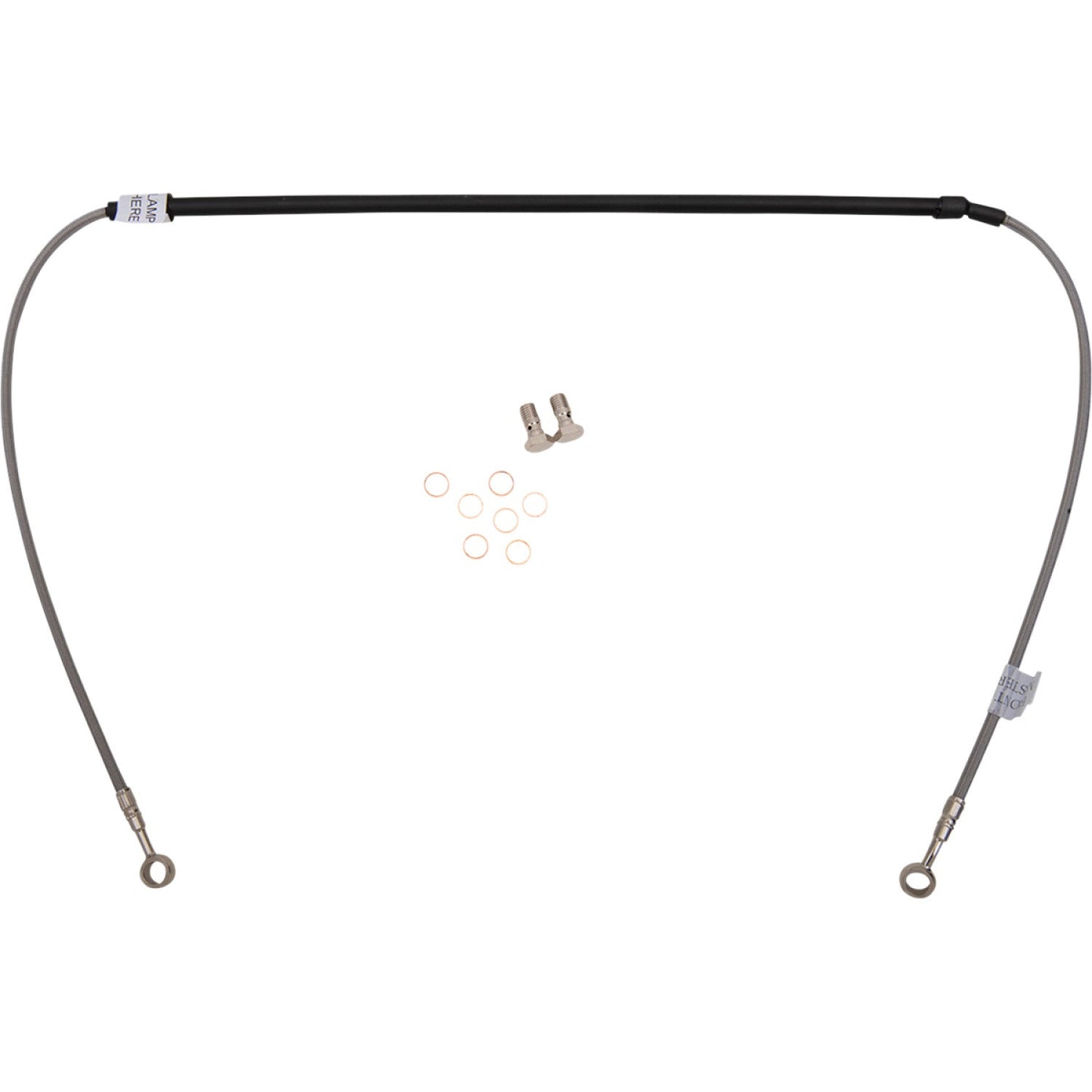 Galfer Brake Line Kit - Stainless Steel FK003D876-1 | Brake Lines Hoses Stainless Steel