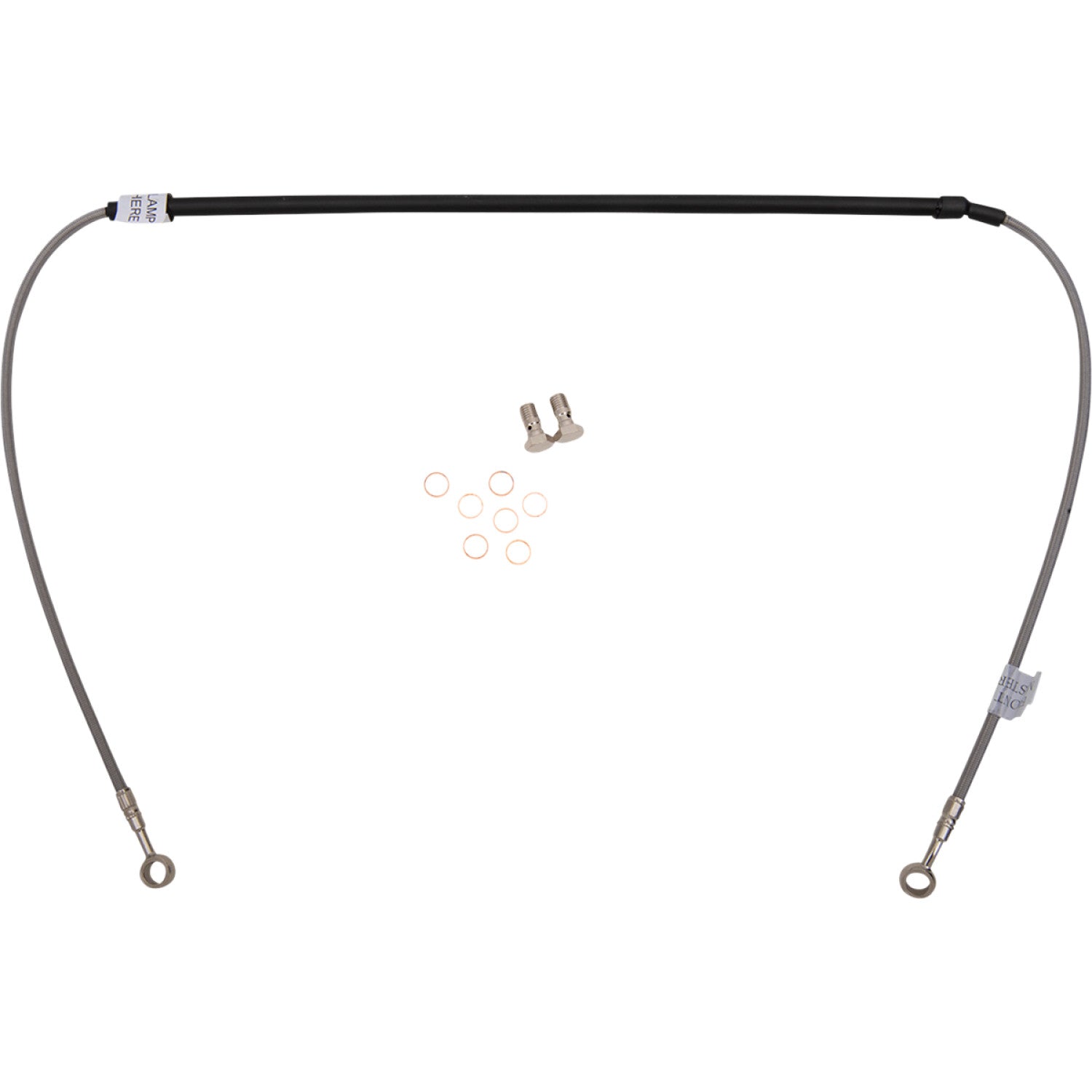 Galfer Brake Line Kit - Stainless Steel FK003D876-1 | Brake Lines Hoses Stainless Steel