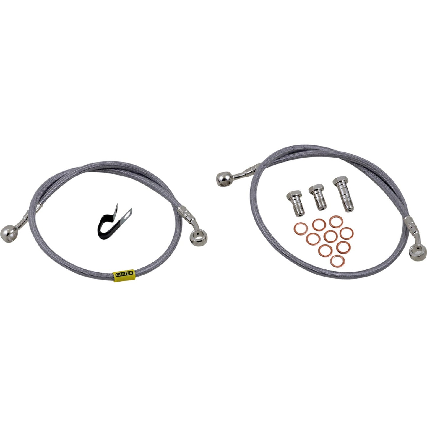 Galfer Brake Line - Stainless Steel FK003D363-2 | Brake Lines Hoses Stainless Steel