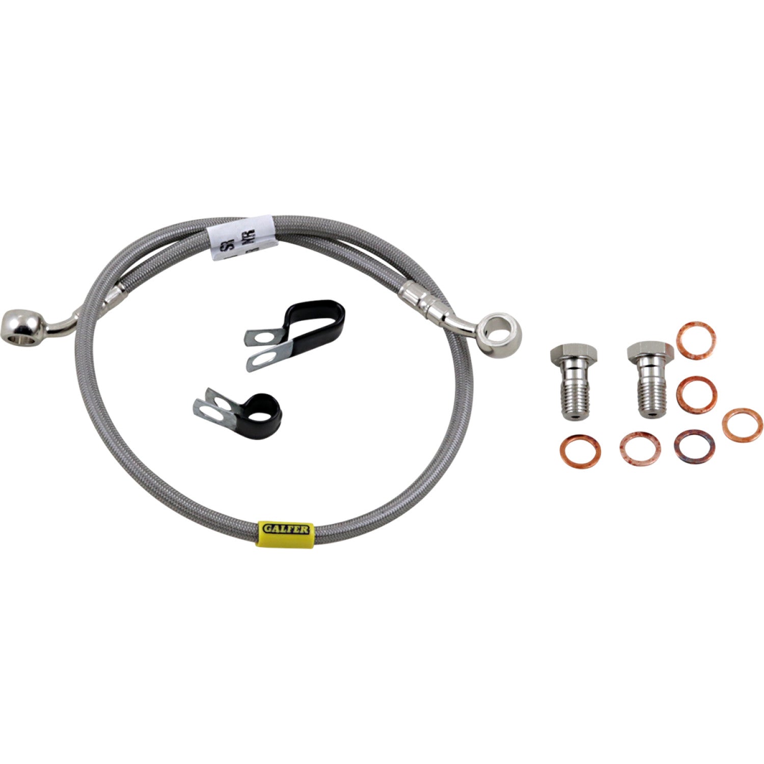 Galfer Brake Line - Stainless Steel FK003D743R | Brake Lines Hoses Stainless Steel
