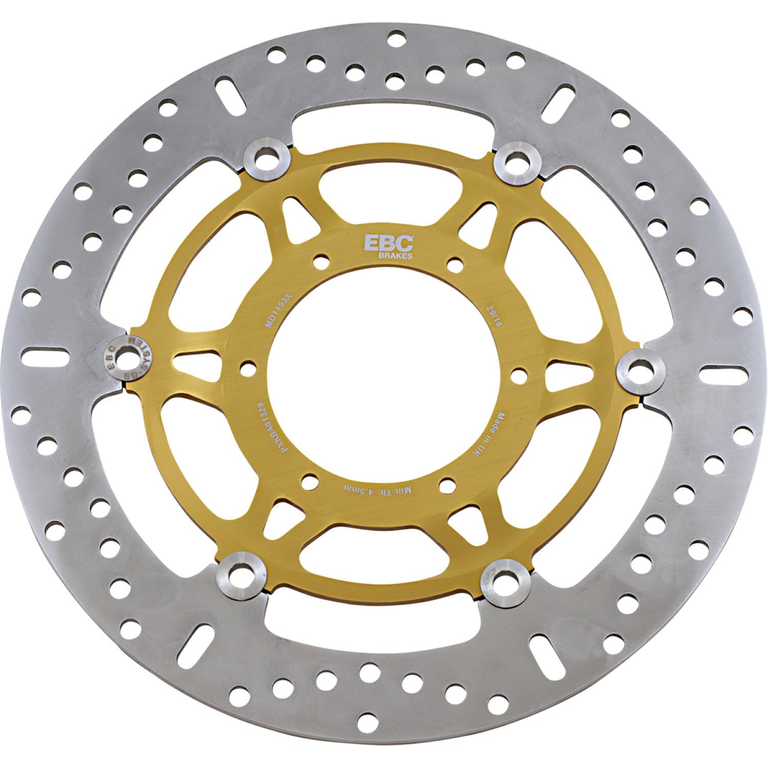 EBC Brake Rotor - Honda MD1153X | Brake Rotors   Street