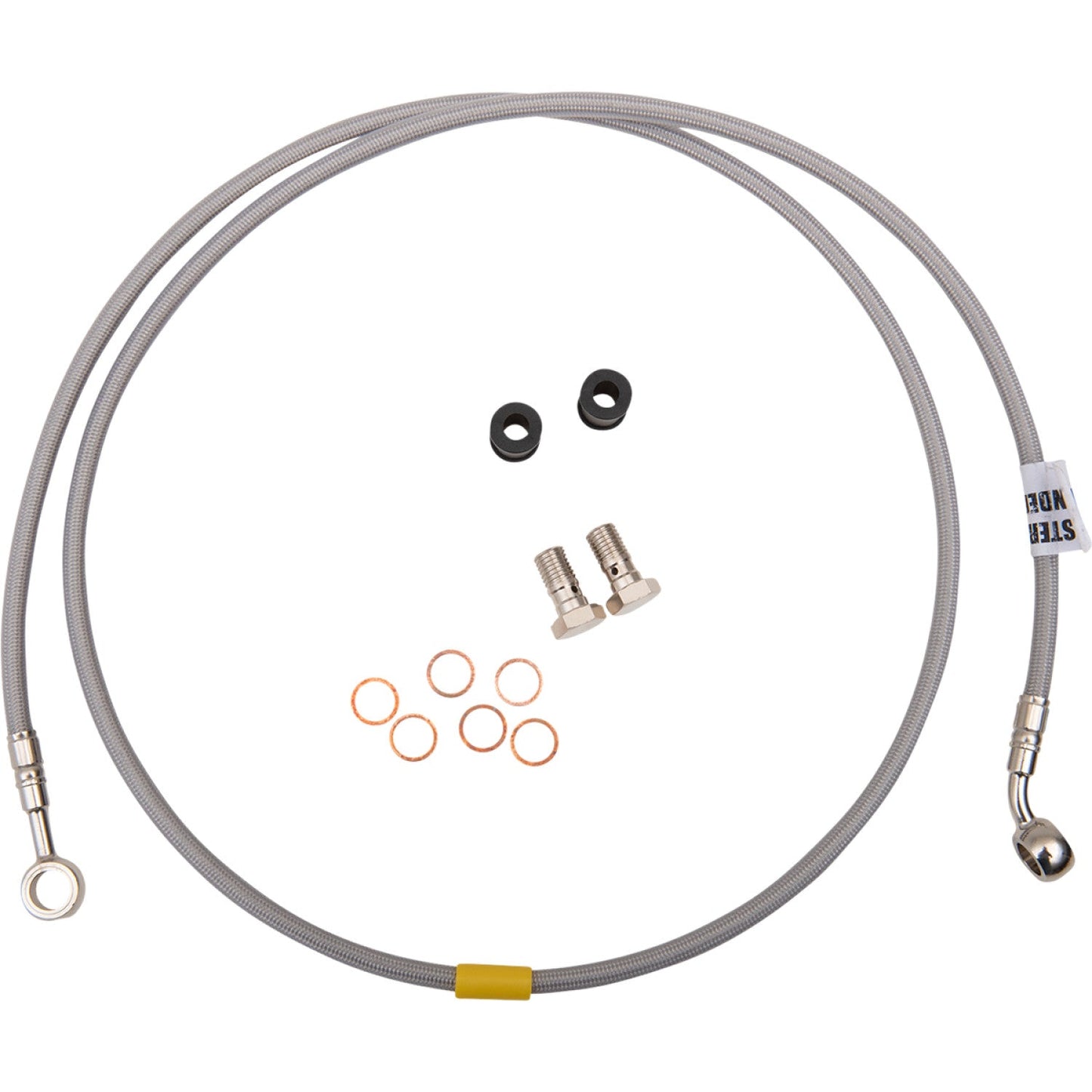 Galfer Brake Line Kit - Stainless Steel FK003D102-1 | Brake Lines Hoses Stainless Steel
