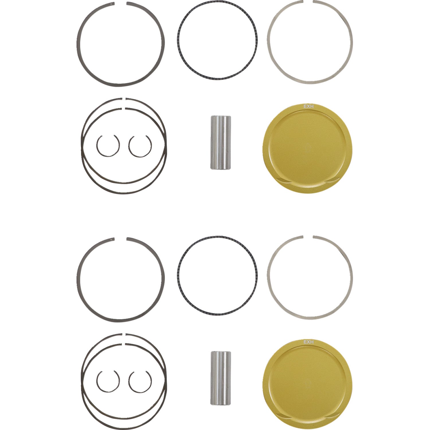 JE Pistons Piston Kit 379457 | JE Pistons | Piston & Ring Kits
