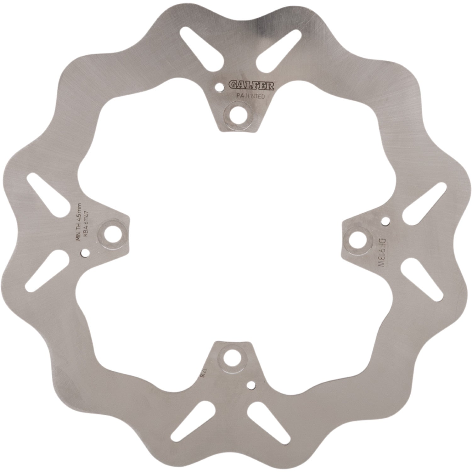 Galfer Rear Rotor DF913W | Brake Rotors   Street