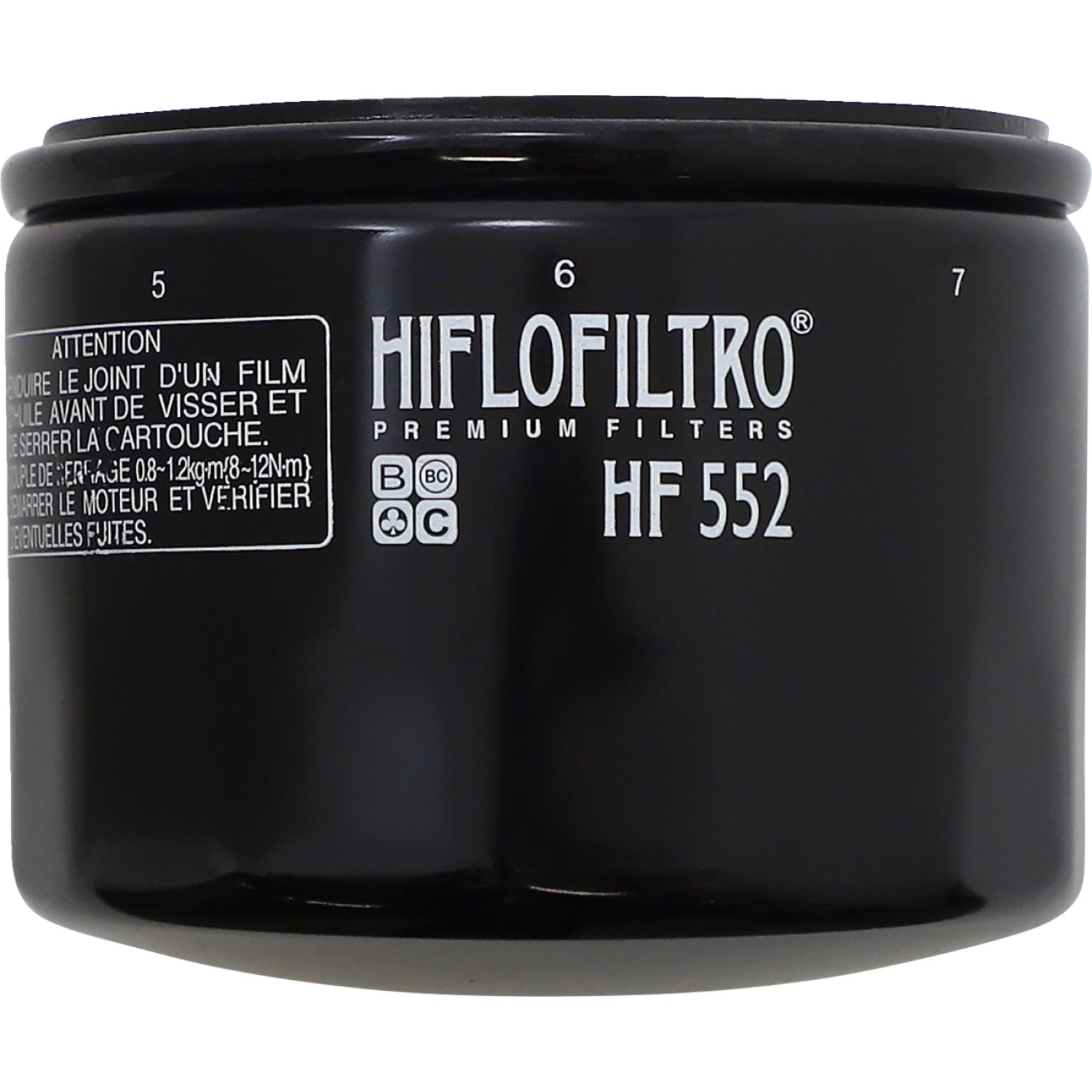 Hiflofiltro Oil Filter HF552 | Oil Filters | Hiflofiltro