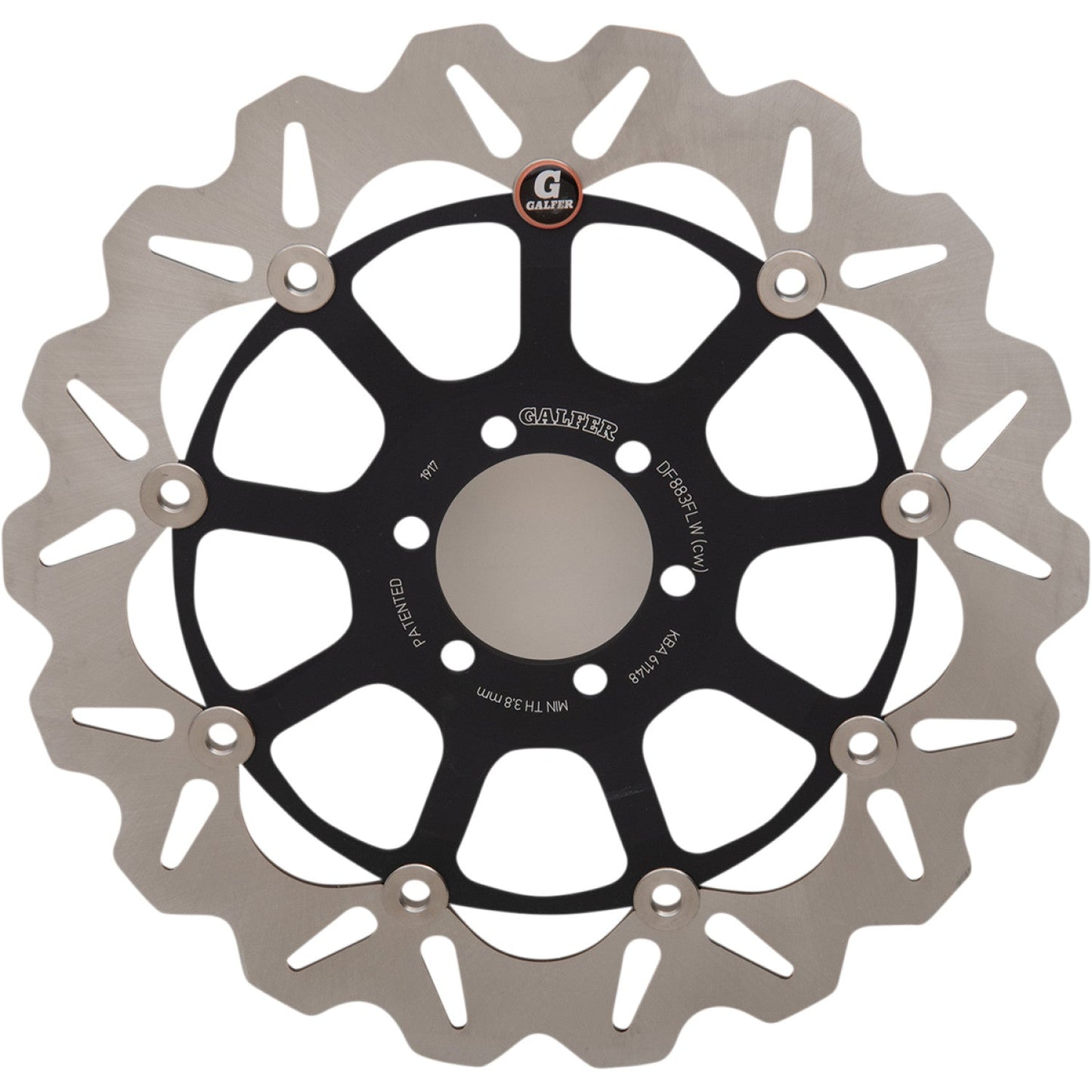 Galfer Front Rotor DF883CW | Brake Rotors   Street