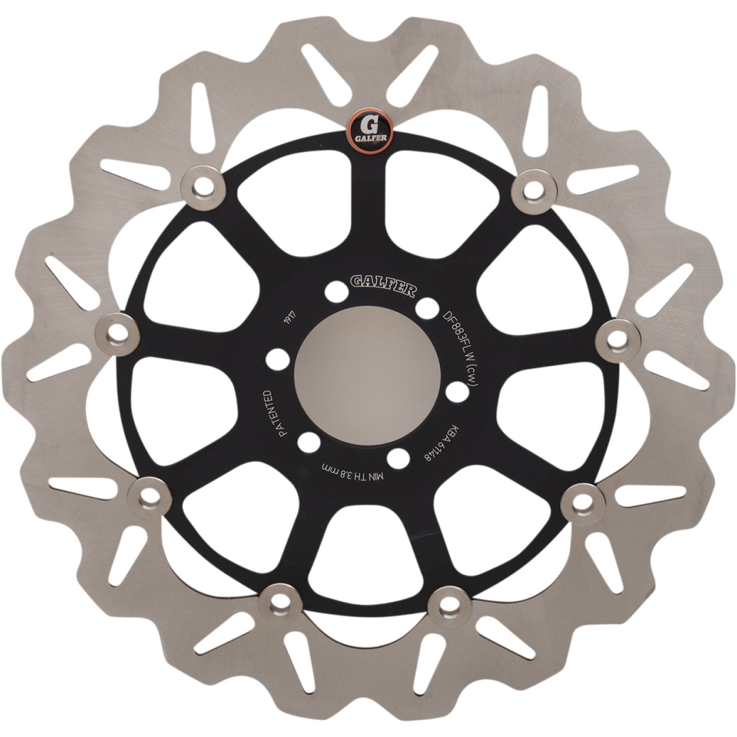 Galfer Front Rotor DF883CW | Brake Rotors   Street