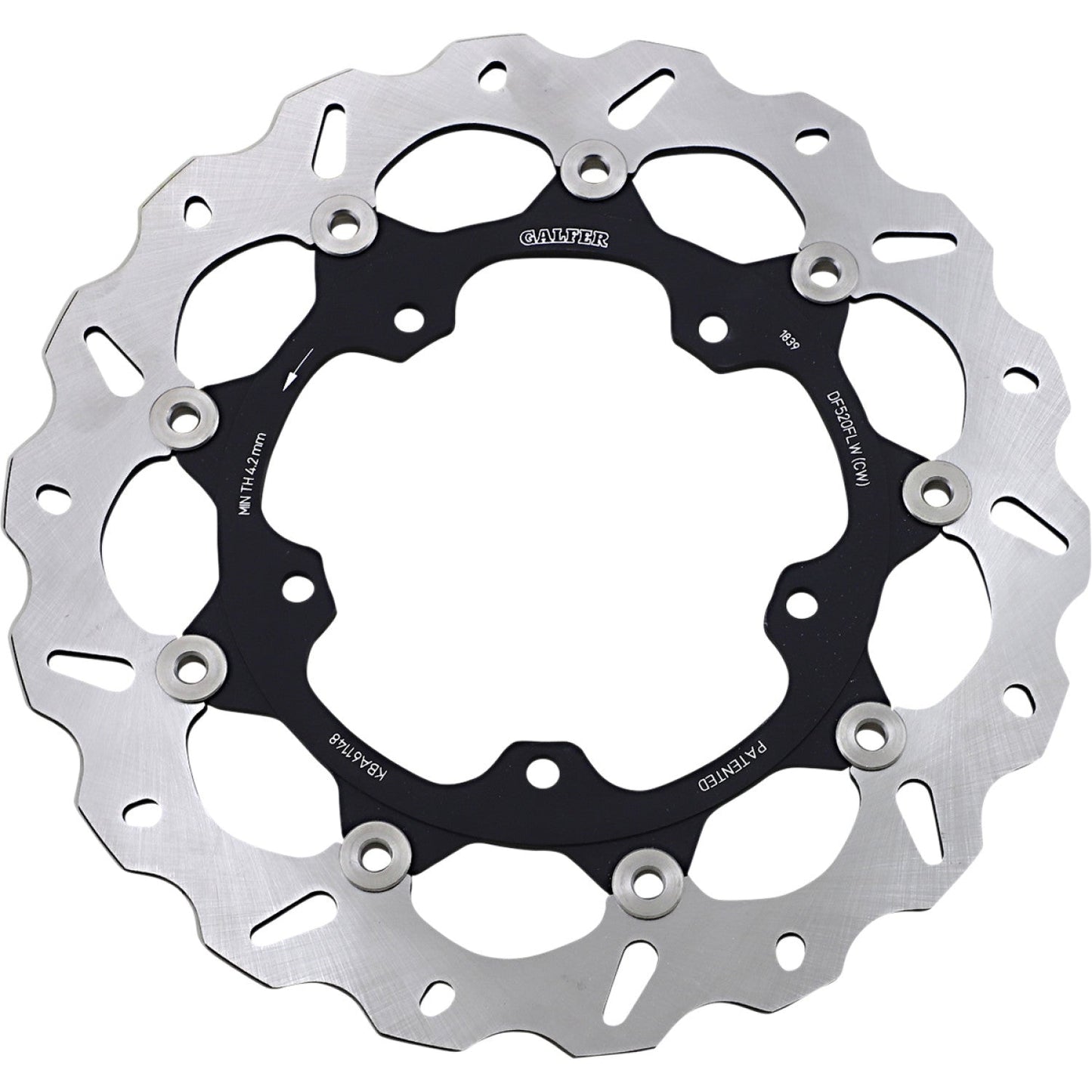 Galfer Front Rotor DF520CWI | Brake Rotors   Street