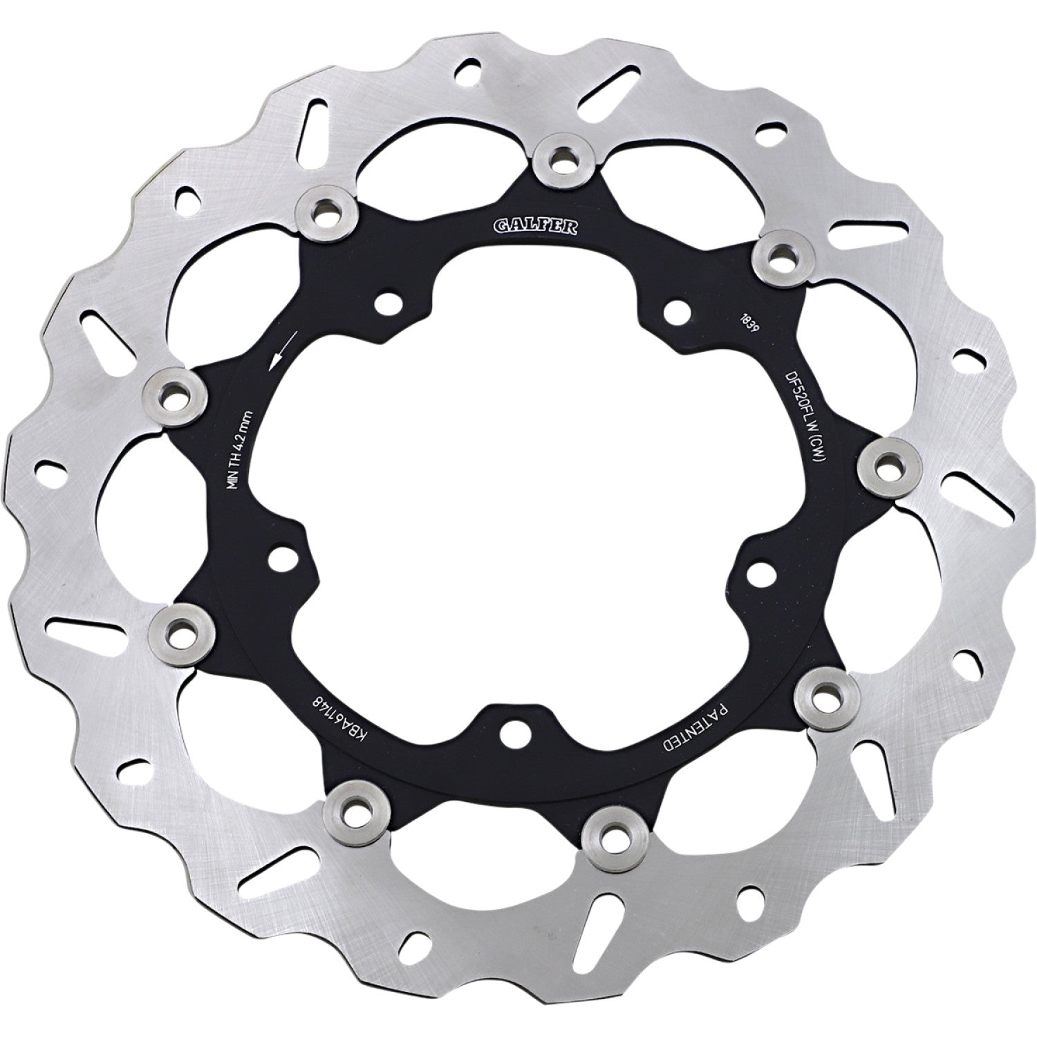 Galfer Front Rotor DF520CWI | Brake Rotors   Street
