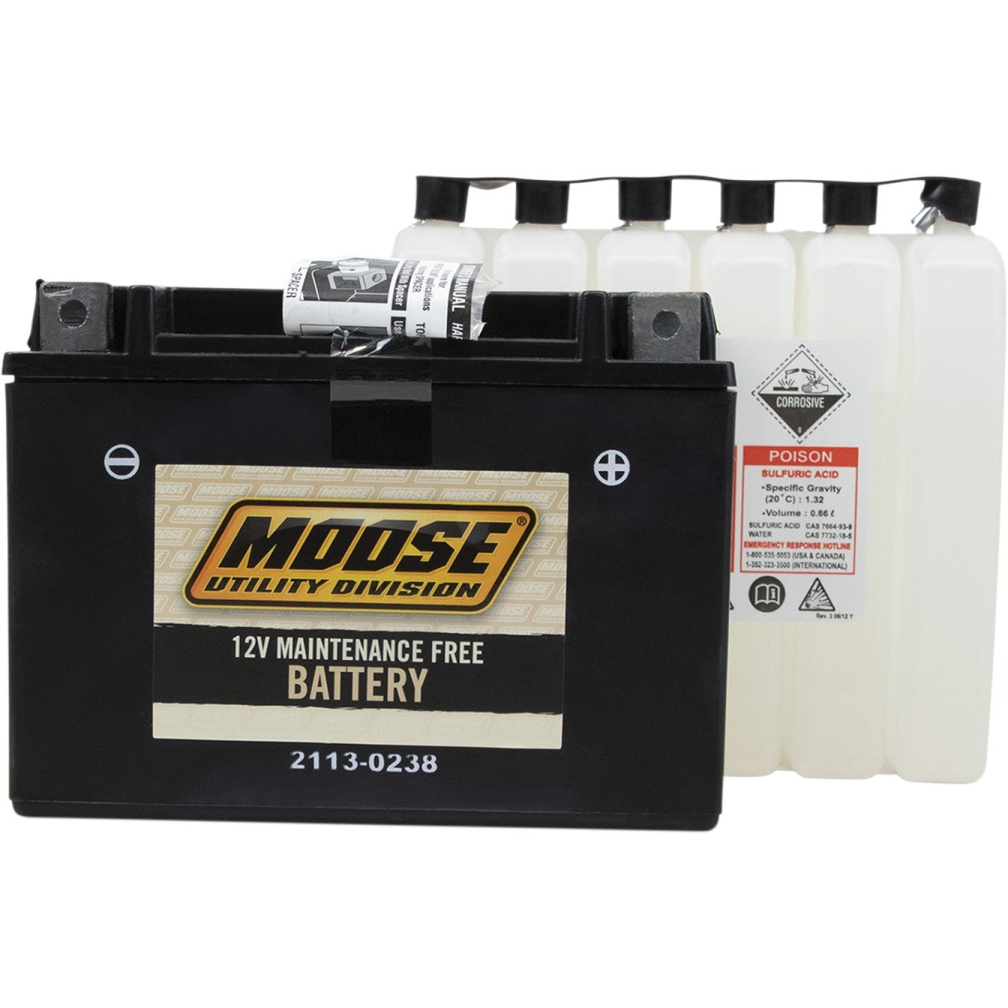 Moose Utility AGM Battery - YTX15L-BS MTX15L-BS | Battery Group
