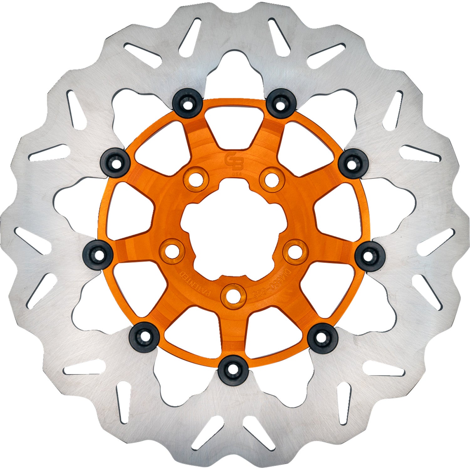 Galfer Brake Rotor - Front - Orange DF835CW-O | Brake Rotors   Street