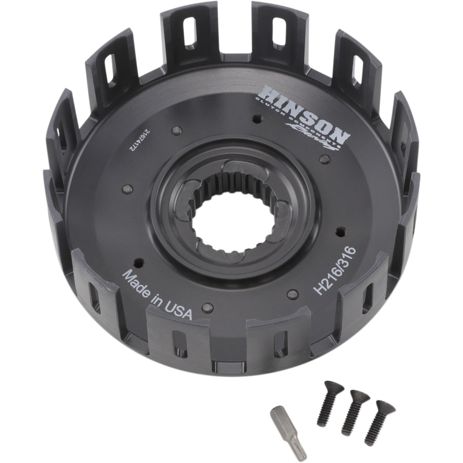 HINSON RACING Clutch Basket H216 by Hinson Racing Clutch Com PO Nent Parts
