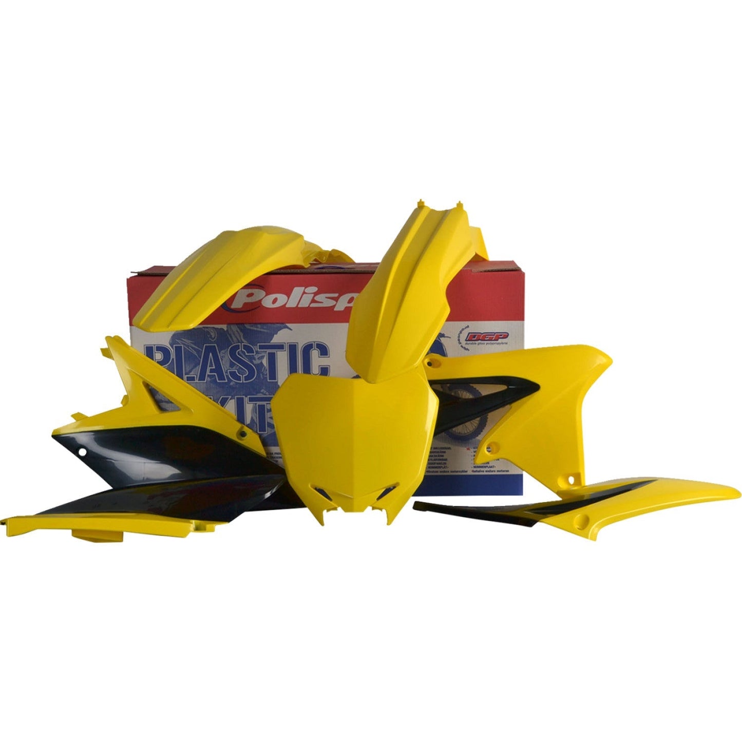POLISPORT Body Kit - '10-'12 OEM Yellow/Black - RM-Z 250 90252 by Polisport