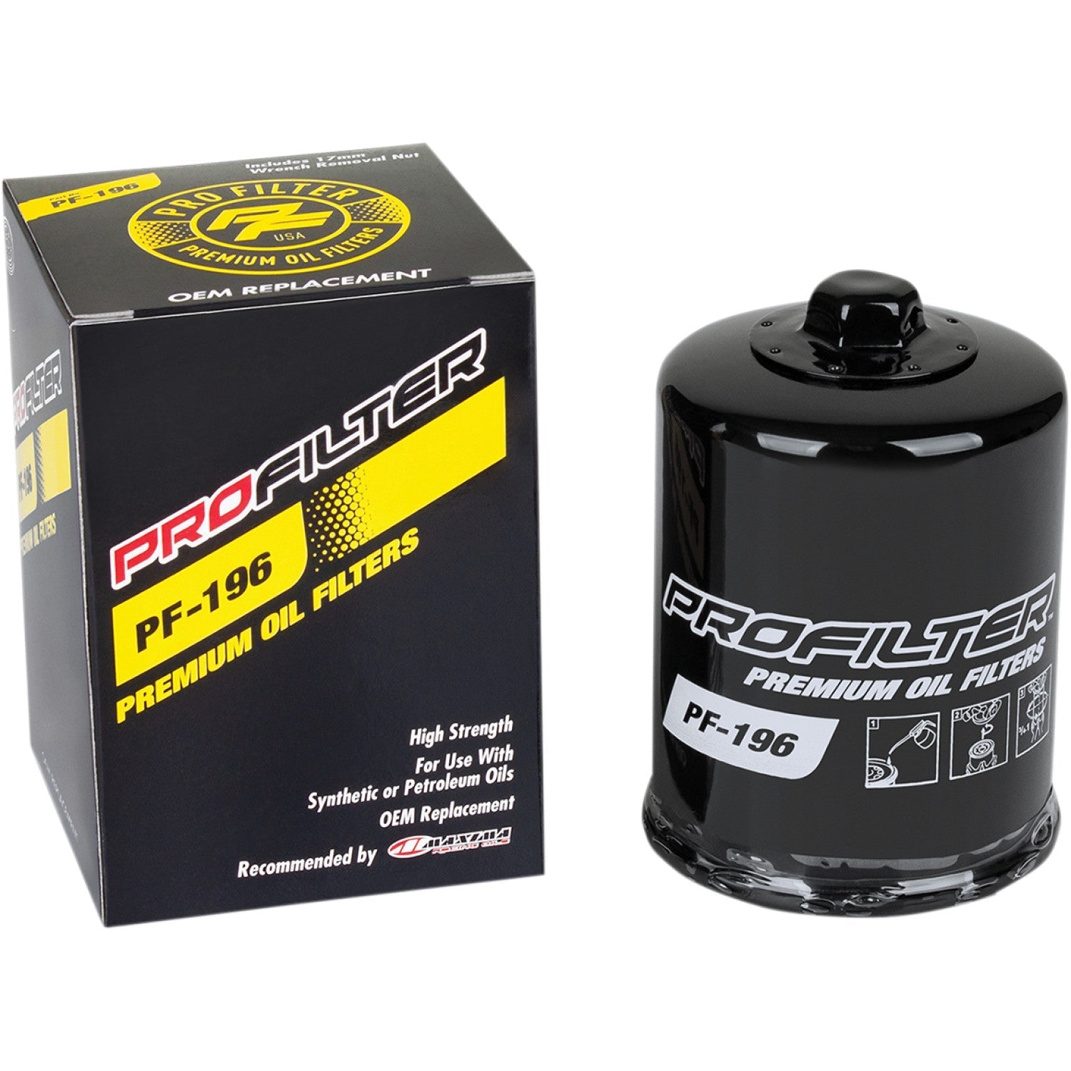 Pro Filter Replacement Oil Filter Pf-196 by Pro Filter