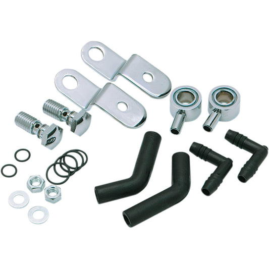 Mikuni HSR Carburetor Head-Breather Kit - Evolution Big Twin/Sportster KHS-020