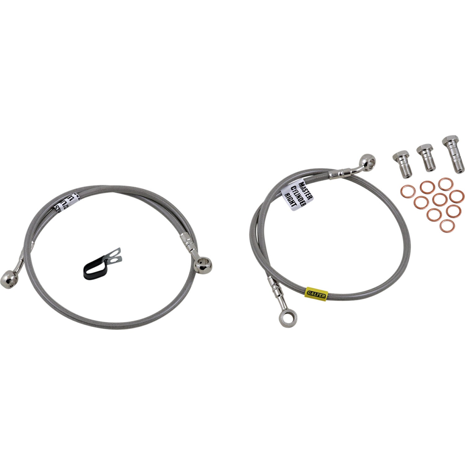 Galfer Brake Line - Stainless Steel FK003D459-2 | Brake Lines Hoses Stainless Steel