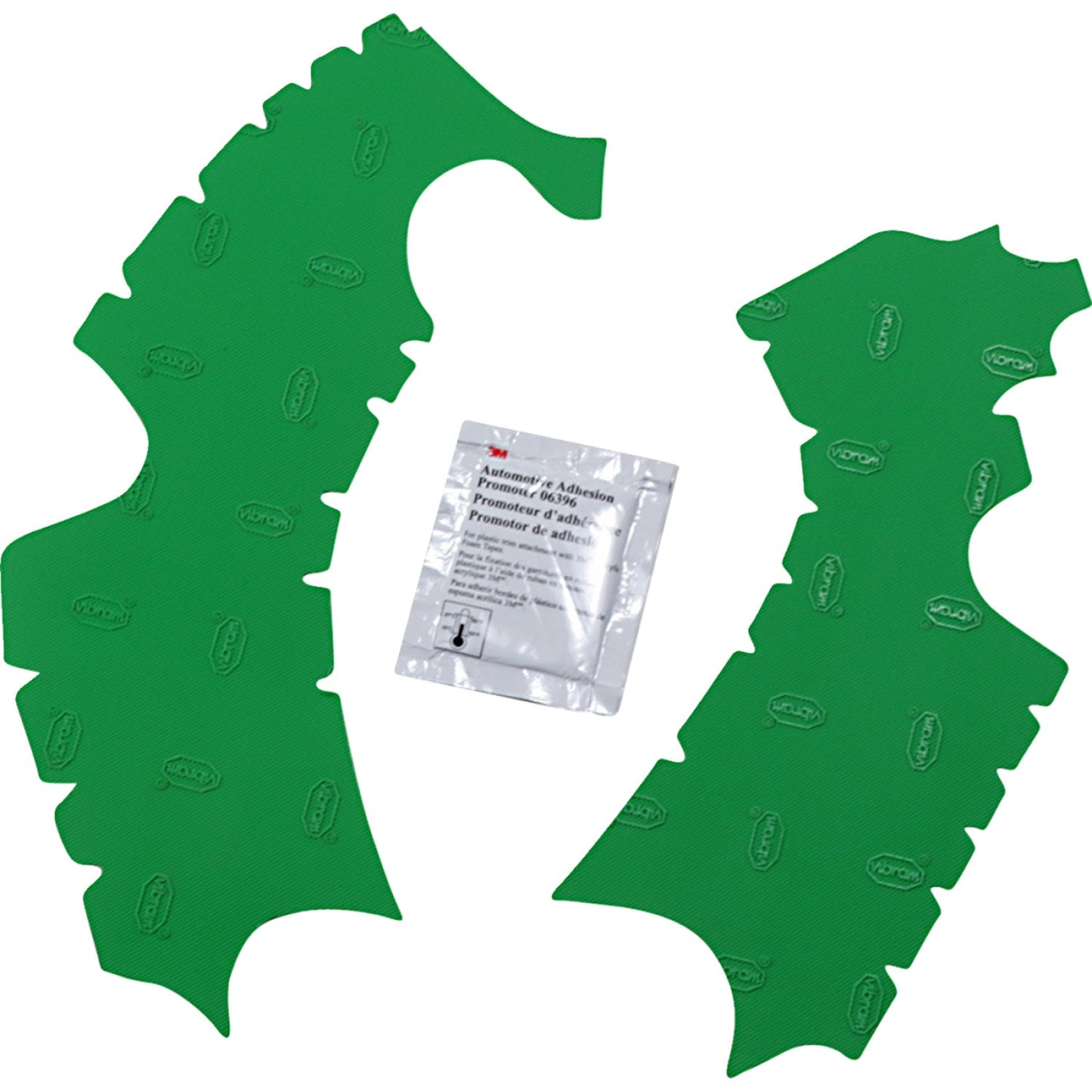 Athena Frame Pads - KX250F - Green M7338V | Frame Protectors