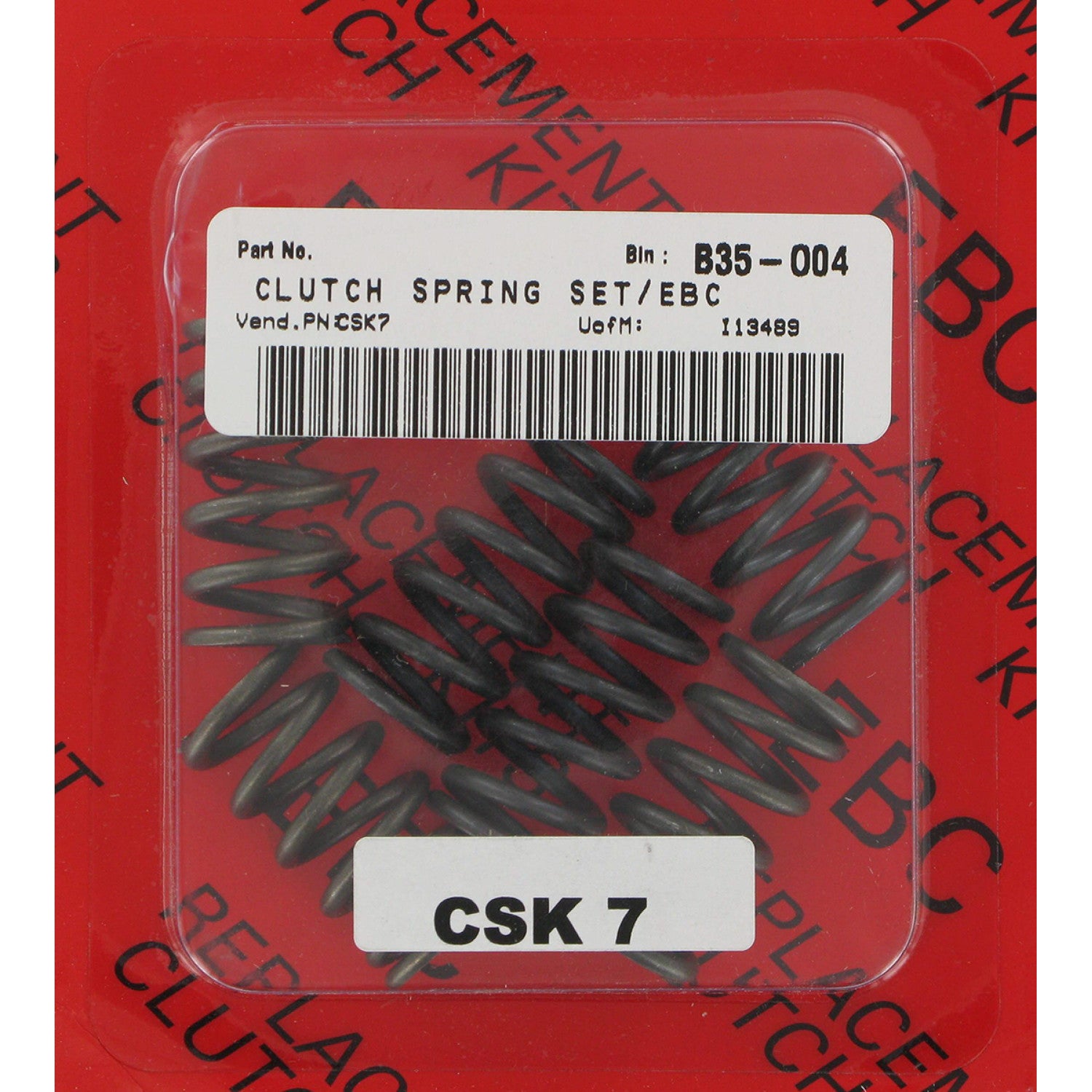 EBC Clutch Springs CSK7 | Clutch Com PO Nent Parts