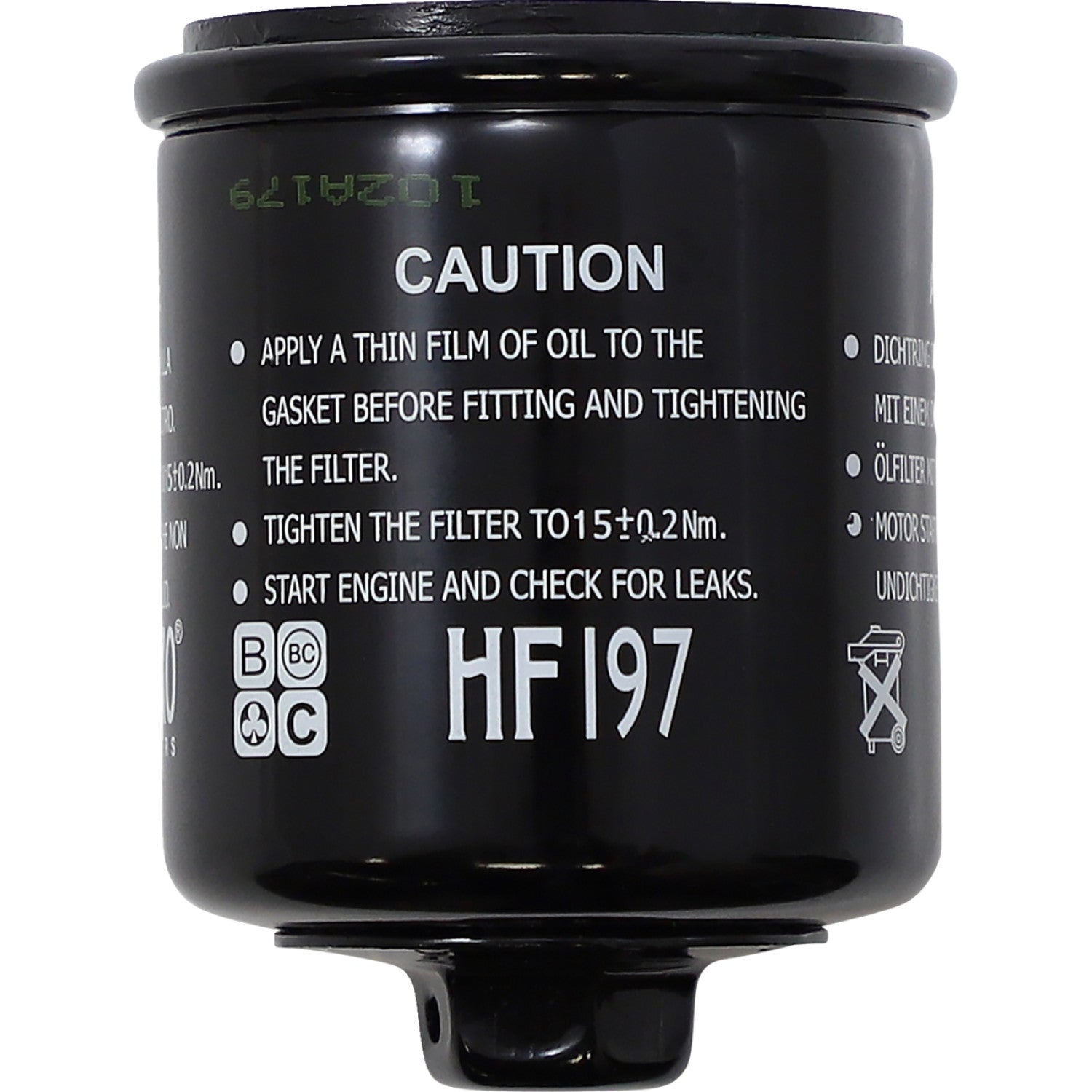 Hiflofiltro Oil Filter HF197 | Oil Filters | Hiflofiltro