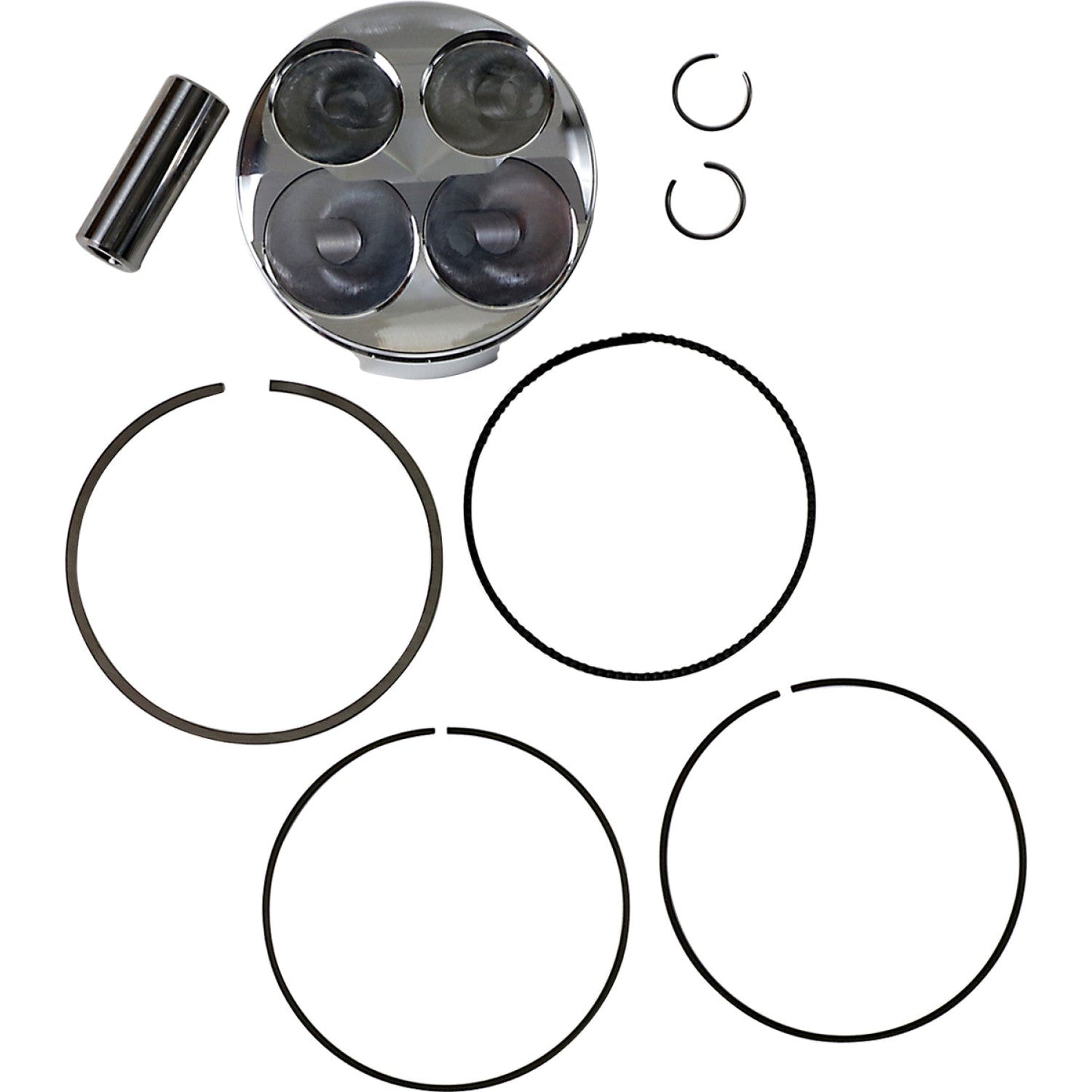 JE Pistons Piston Kit - 13.5:1 - Honda 284667 | JE Pistons | Piston & Ring Kits