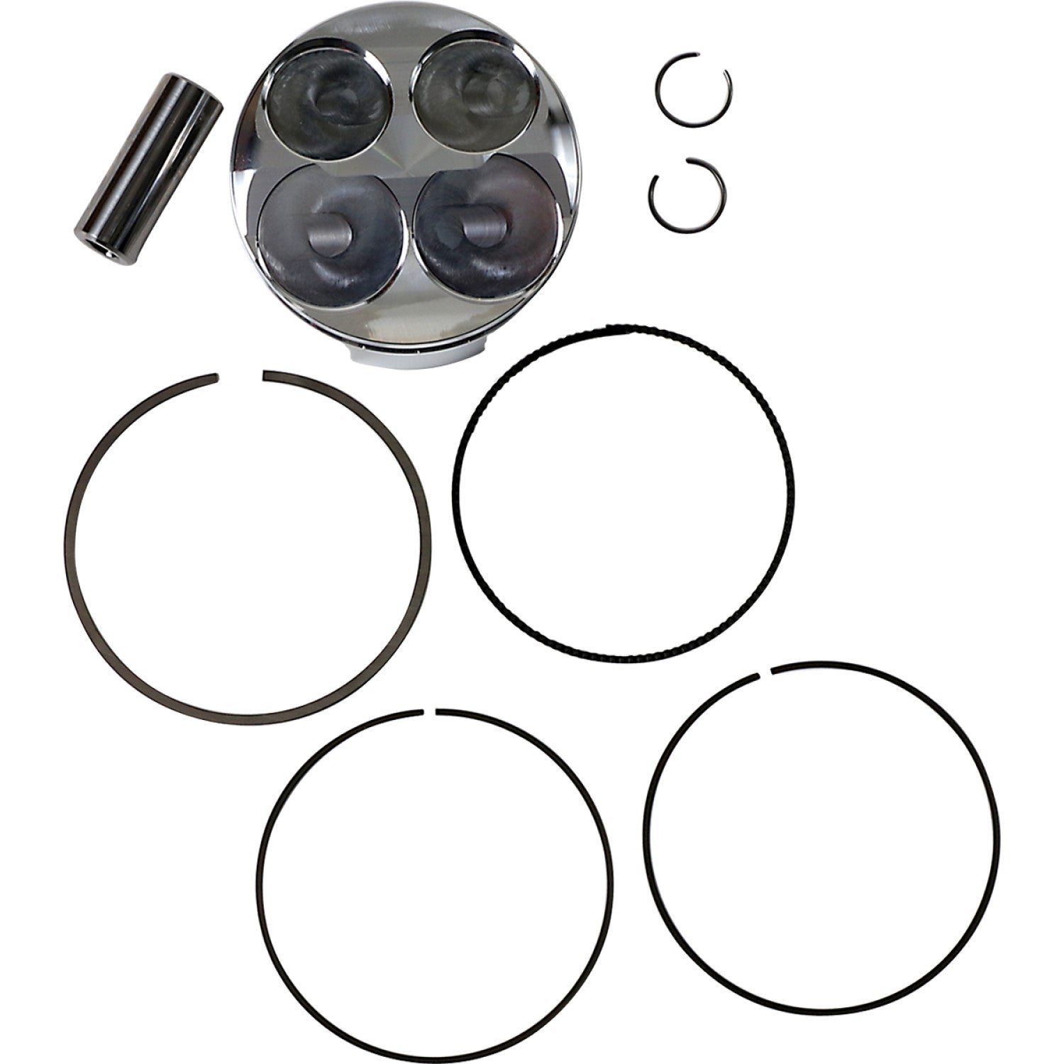 JE Pistons Piston Kit - 13.5:1 - Honda 284667 | JE Pistons | Piston & Ring Kits