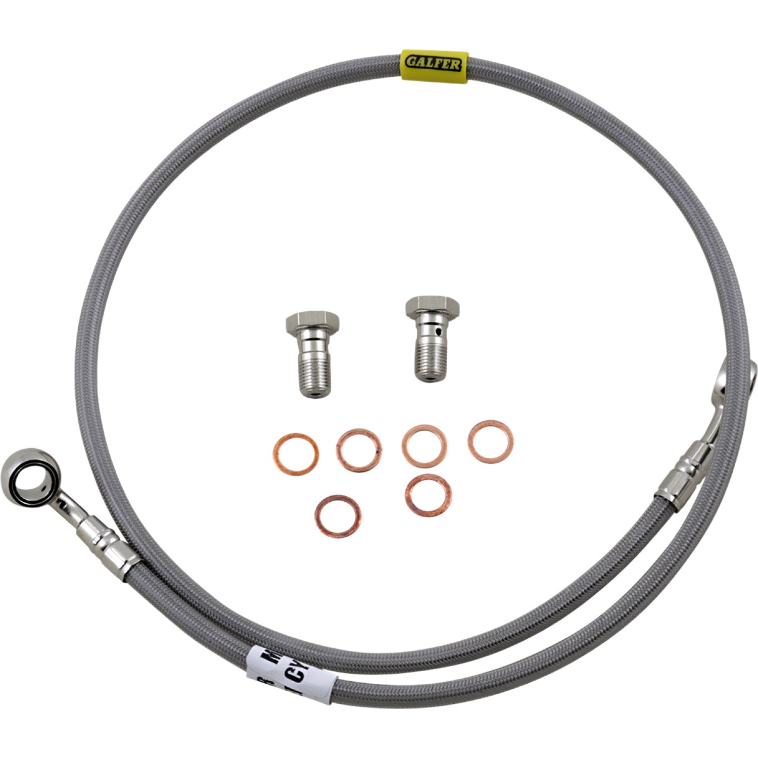 Galfer Brake Line - Stainless Steel FK003D11-1 | Brake Lines Hoses Stainless Steel