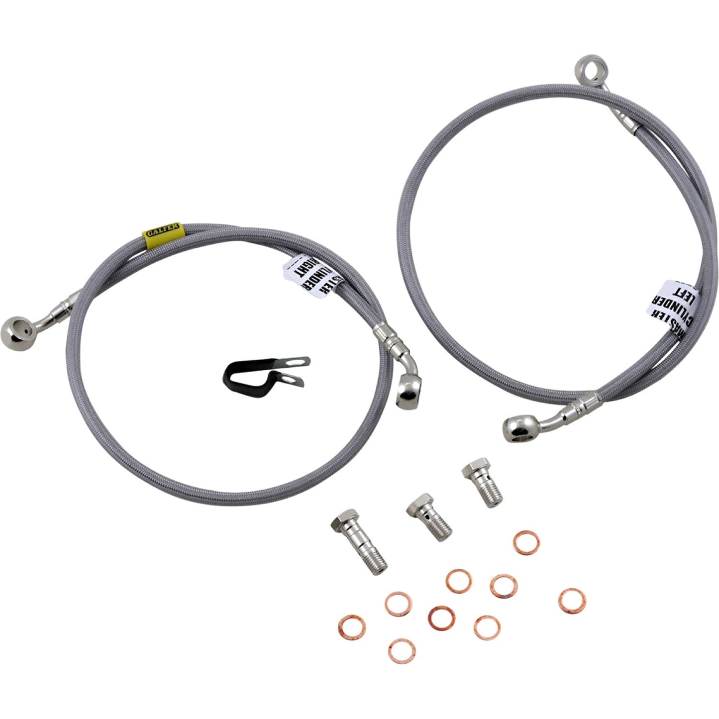 Galfer Brake Line - Stainless Steel FK003D484-2 | Brake Lines Hoses Stainless Steel