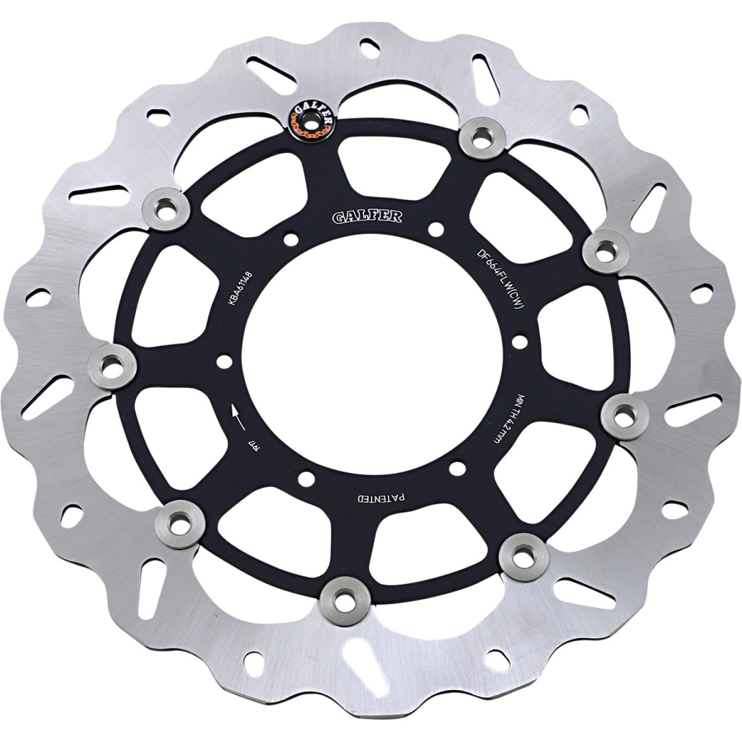 Galfer Front Rotor DF664CWD | Brake Rotors   Street