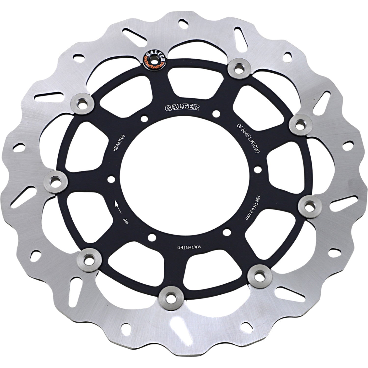 Galfer Front Rotor DF664CWD | Brake Rotors   Street