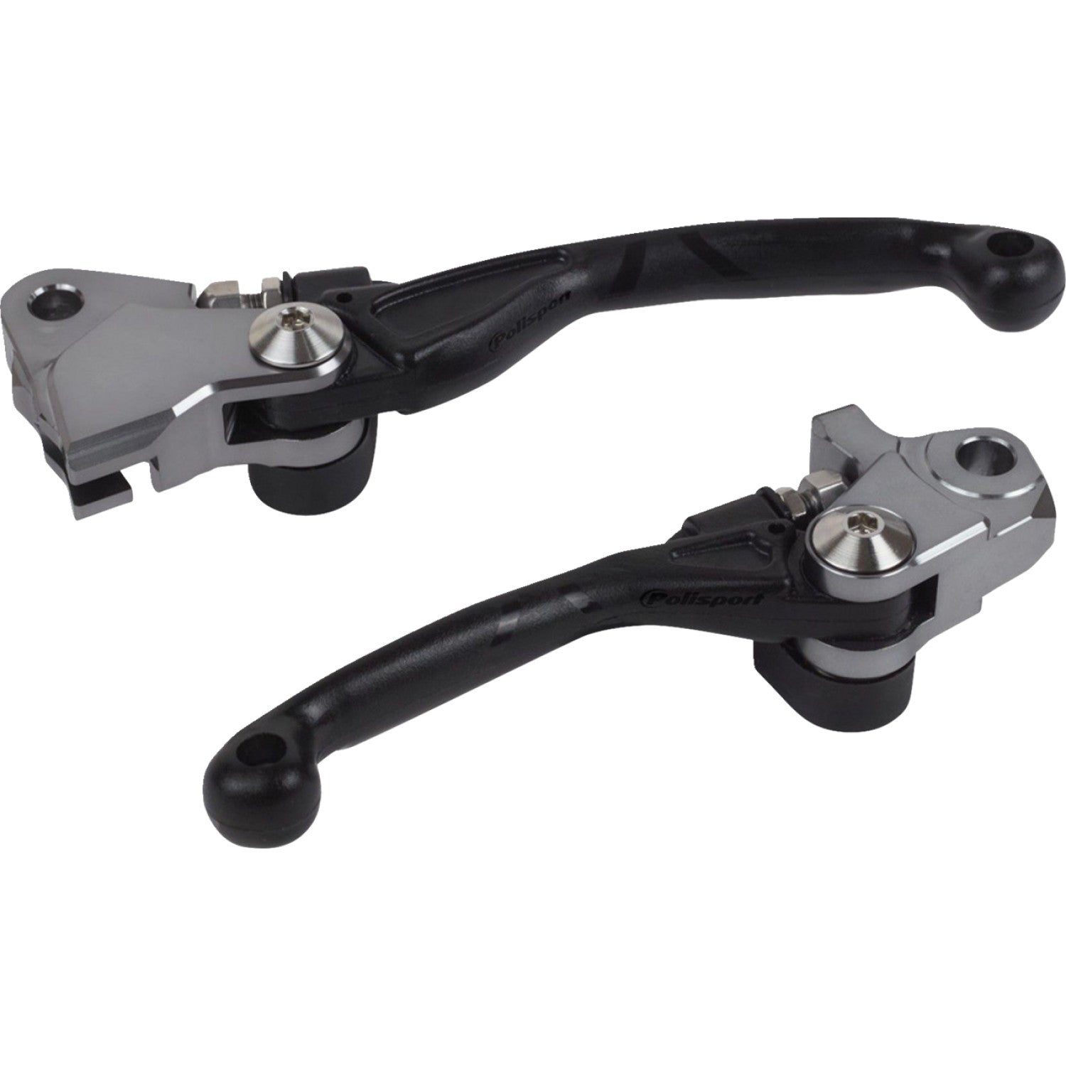 POLISPORT Pivot Unbreakable Lever Set - Black 8487200033 by Polisport