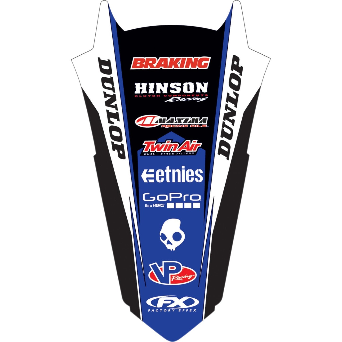 FACTORY EFFEX Rear Fender Graphic - YZ 125/250 17-32214